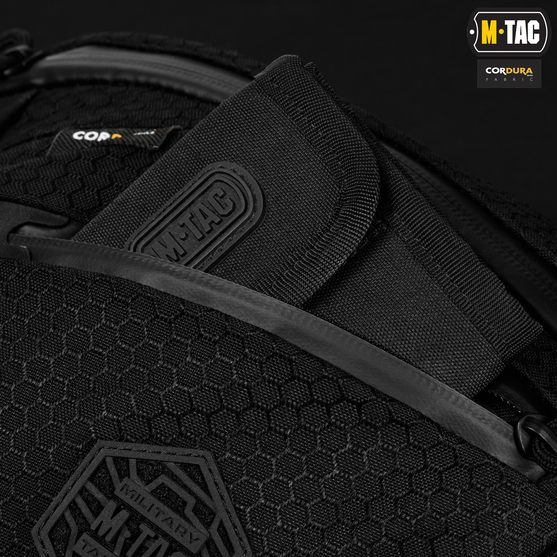 M-Tac сумка Sphaera Hex Hardsling Bag Gen.II Black — 7