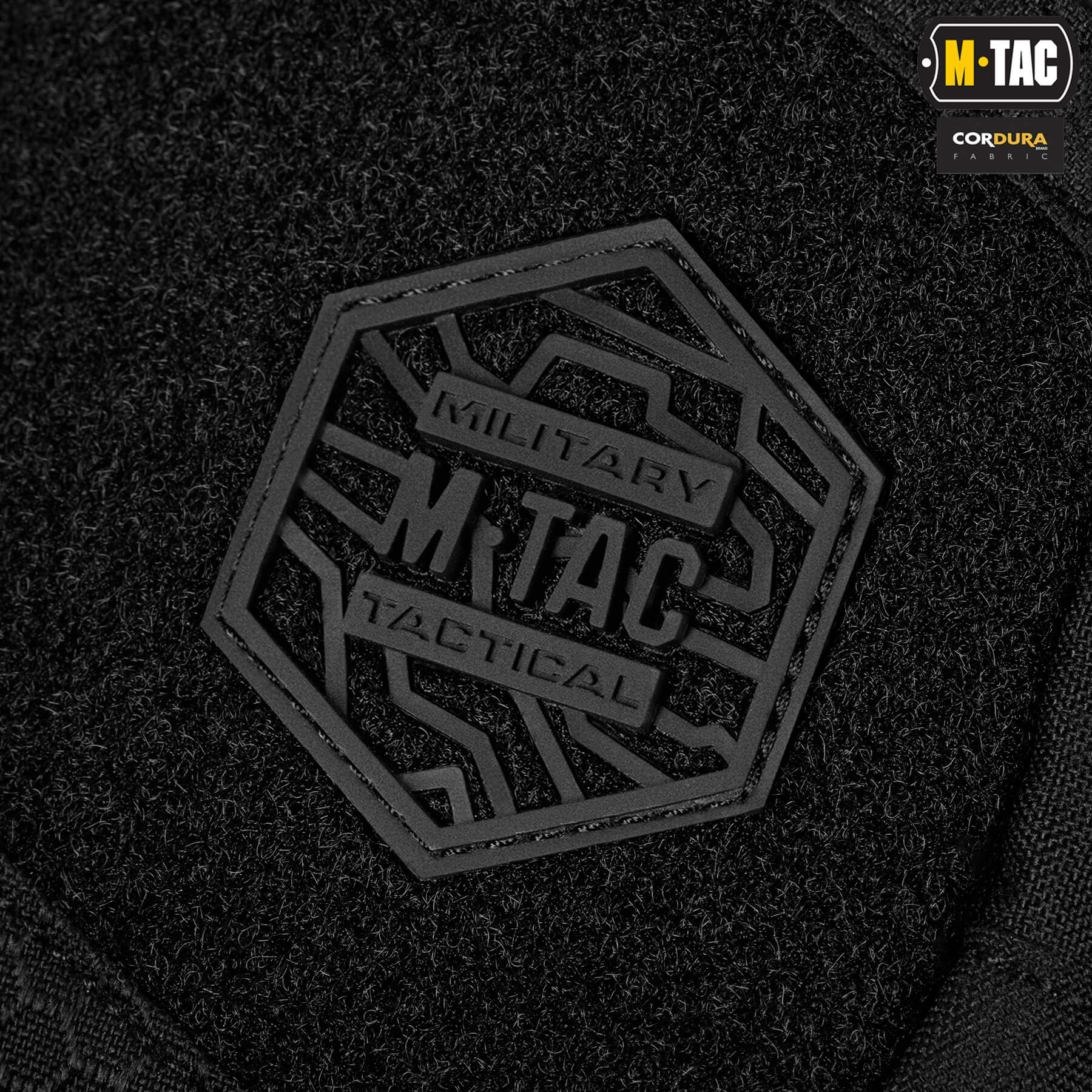 M-Tac сумка Sling Pistol Bag Hex с липучкой Black — 7