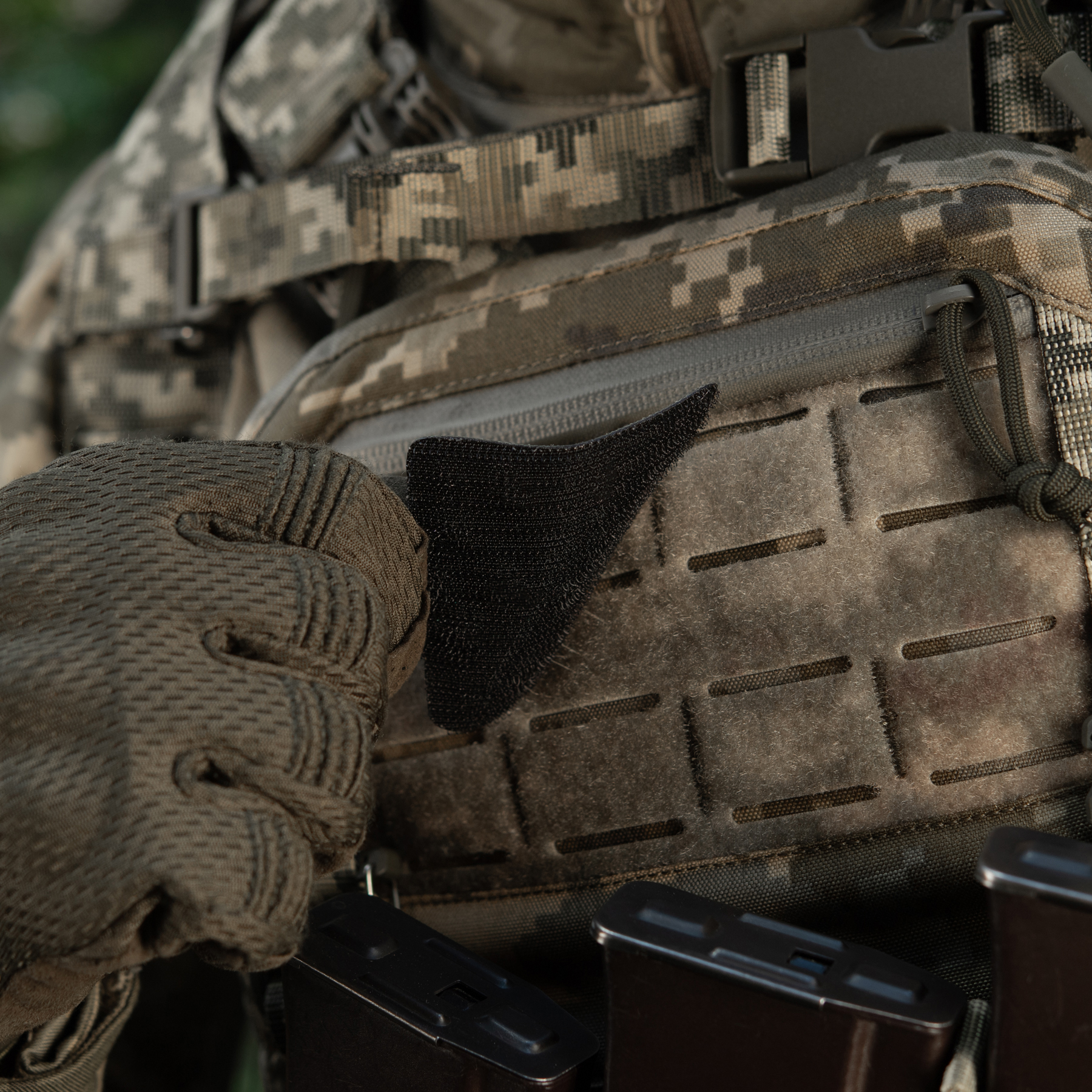 M-Tac нашивка Тризуб Мальви (вишивка) Ranger Green — 9