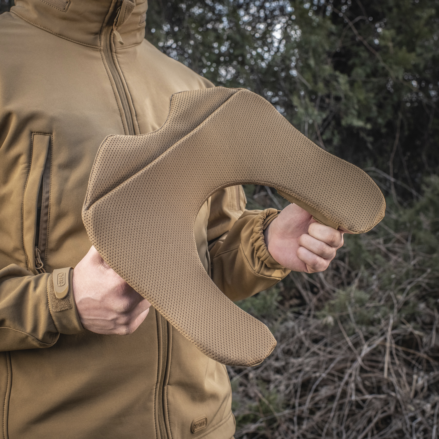M-Tac демпфер плечевой для плитоноски Cuirass QRS Coyote — 23