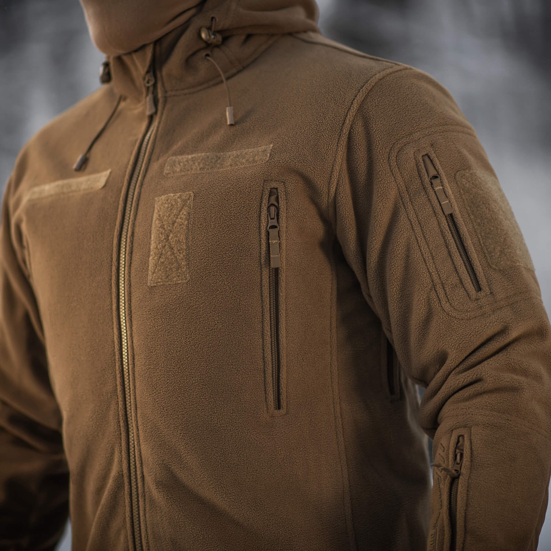 M-Tac куртка флисовая Windblock Division Gen.III Coyote Brown — 17