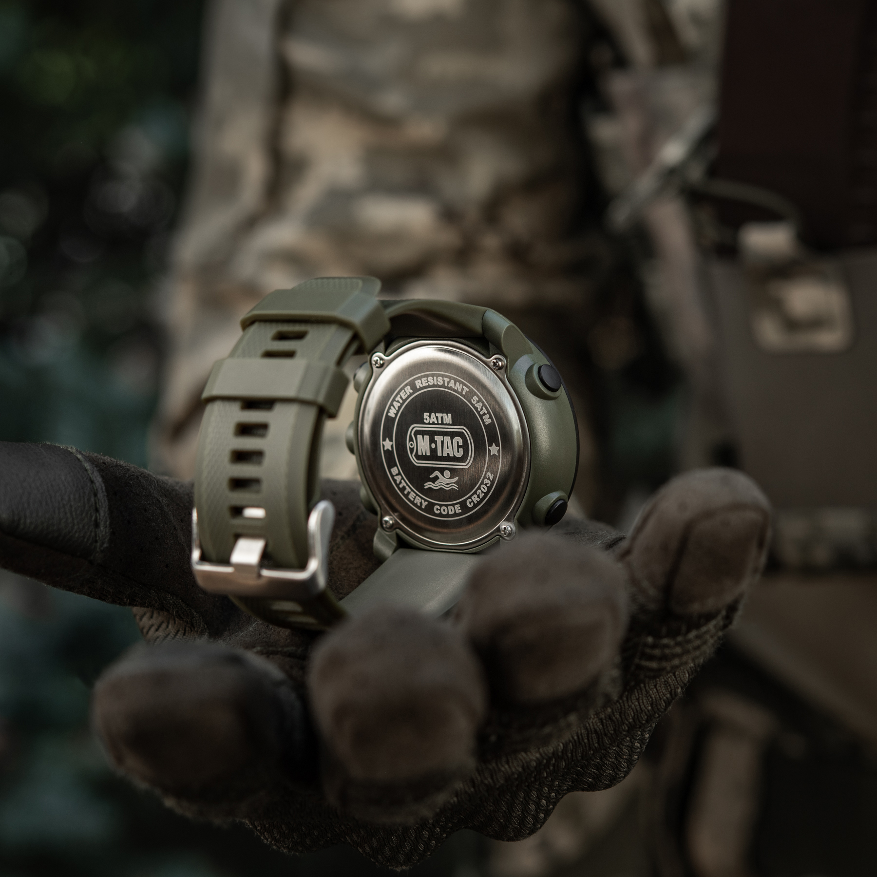 M-Tac часы тактические с компасом 2095 Army Green — 19