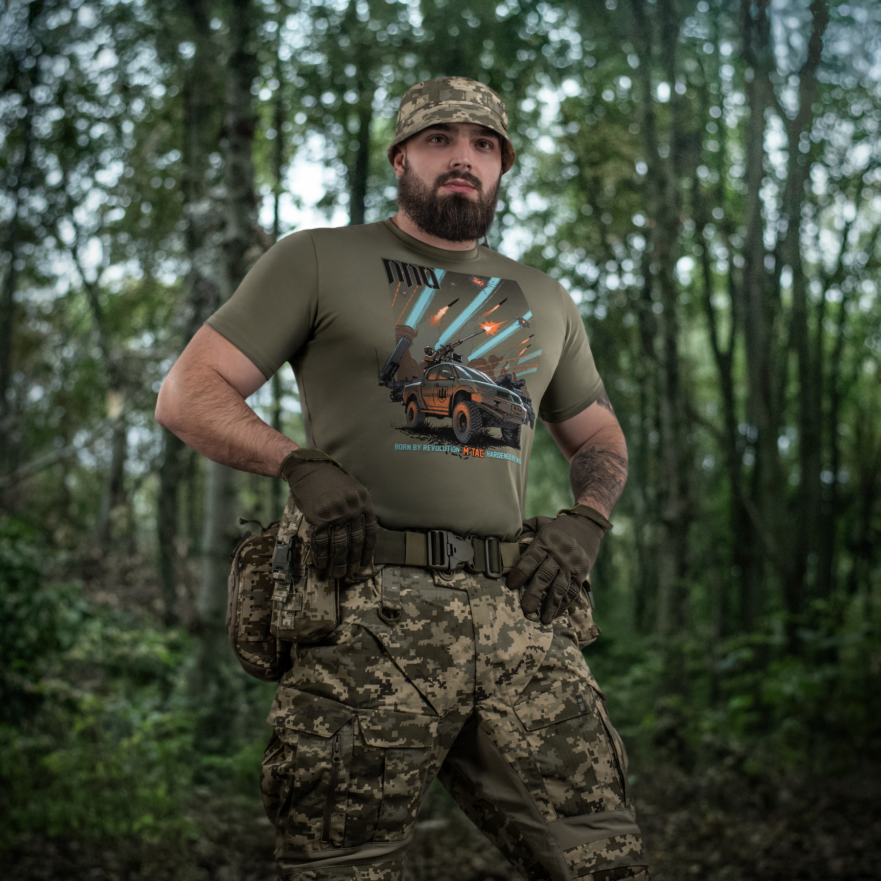 M-Tac футболка ППО Light Olive — 12