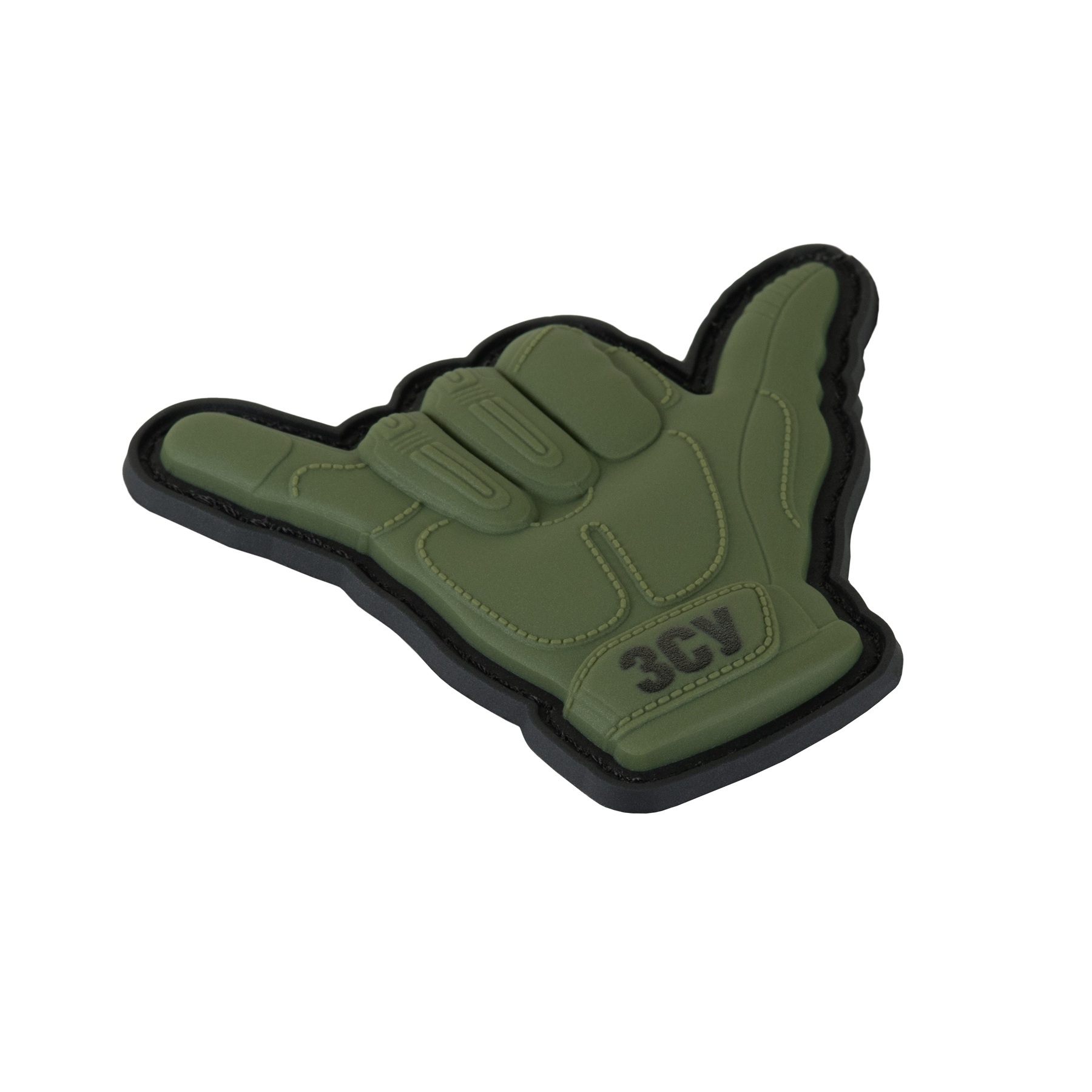 Нашивка Shaka PVC Olive — 3