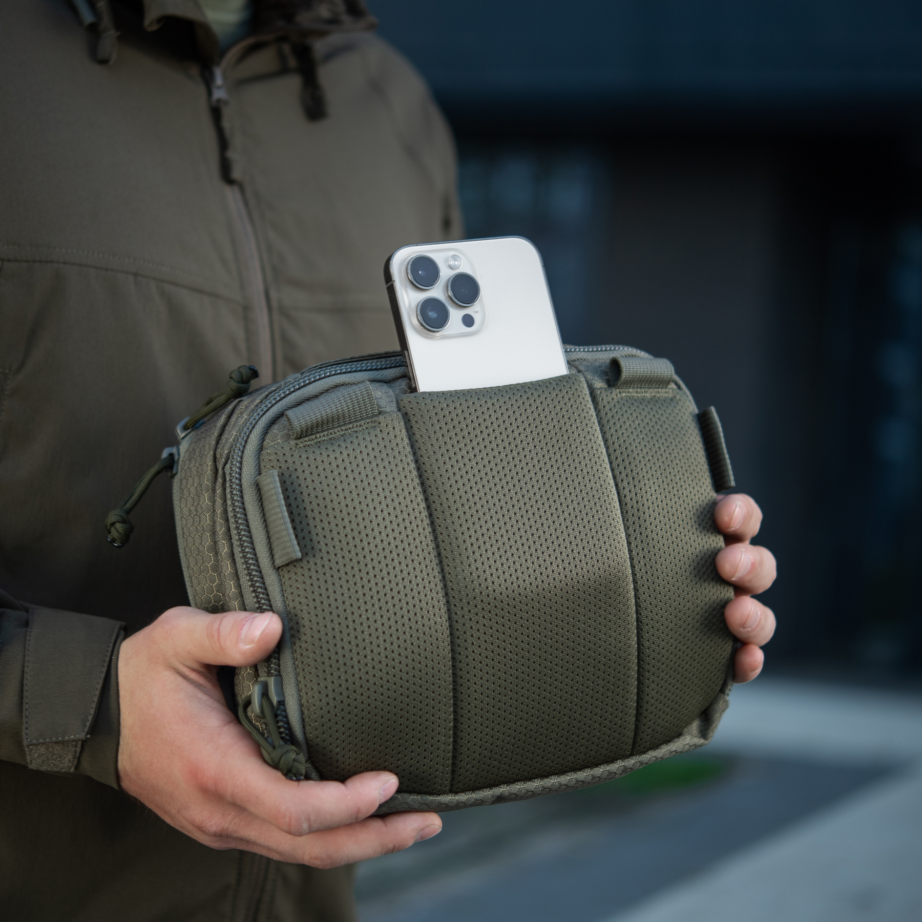 M-Tac сумка EDC Bag Elite HEX Ranger Green — 23