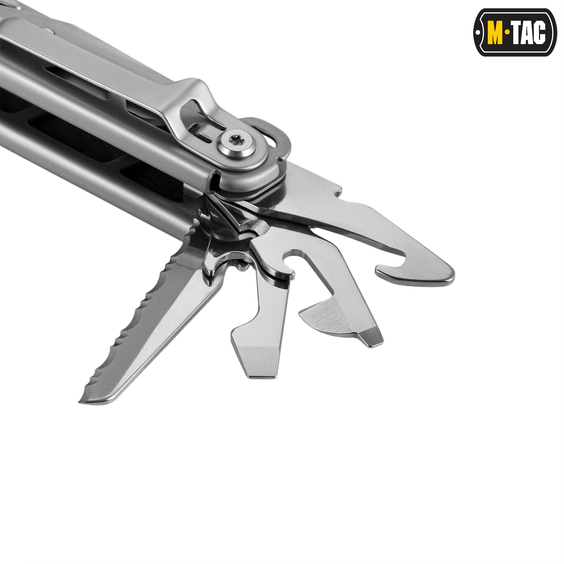 M-Tac мультитул Type 12 Steel/Damascus — 14