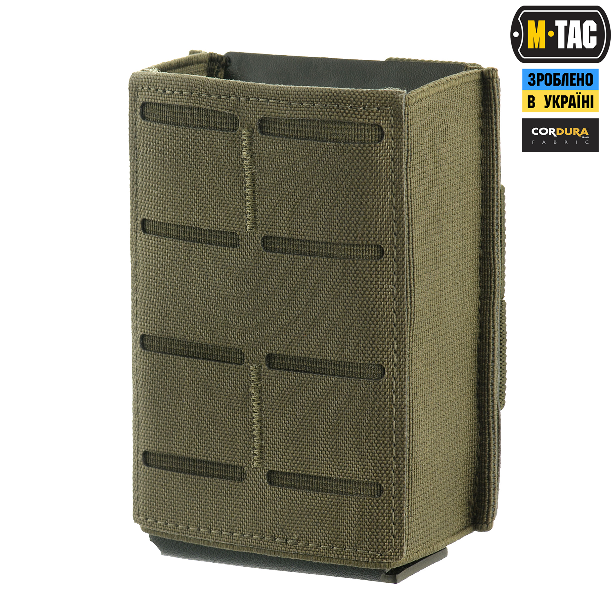 M-Tac подсумок для магазина на резинке (10 см) Laser Cut Ranger Green — 2