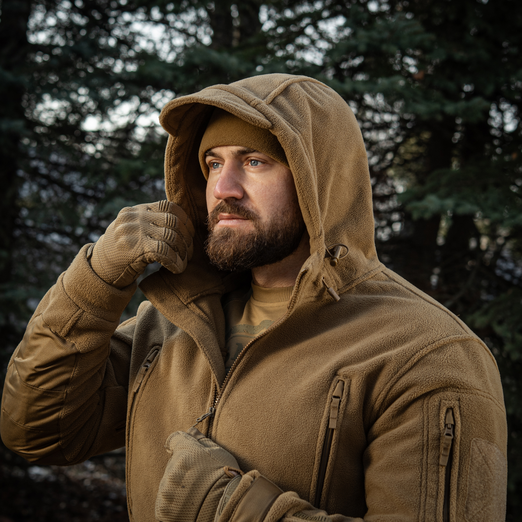 M-Tac куртка флисовая Windblock Division Gen.II Coyote Brown — 24