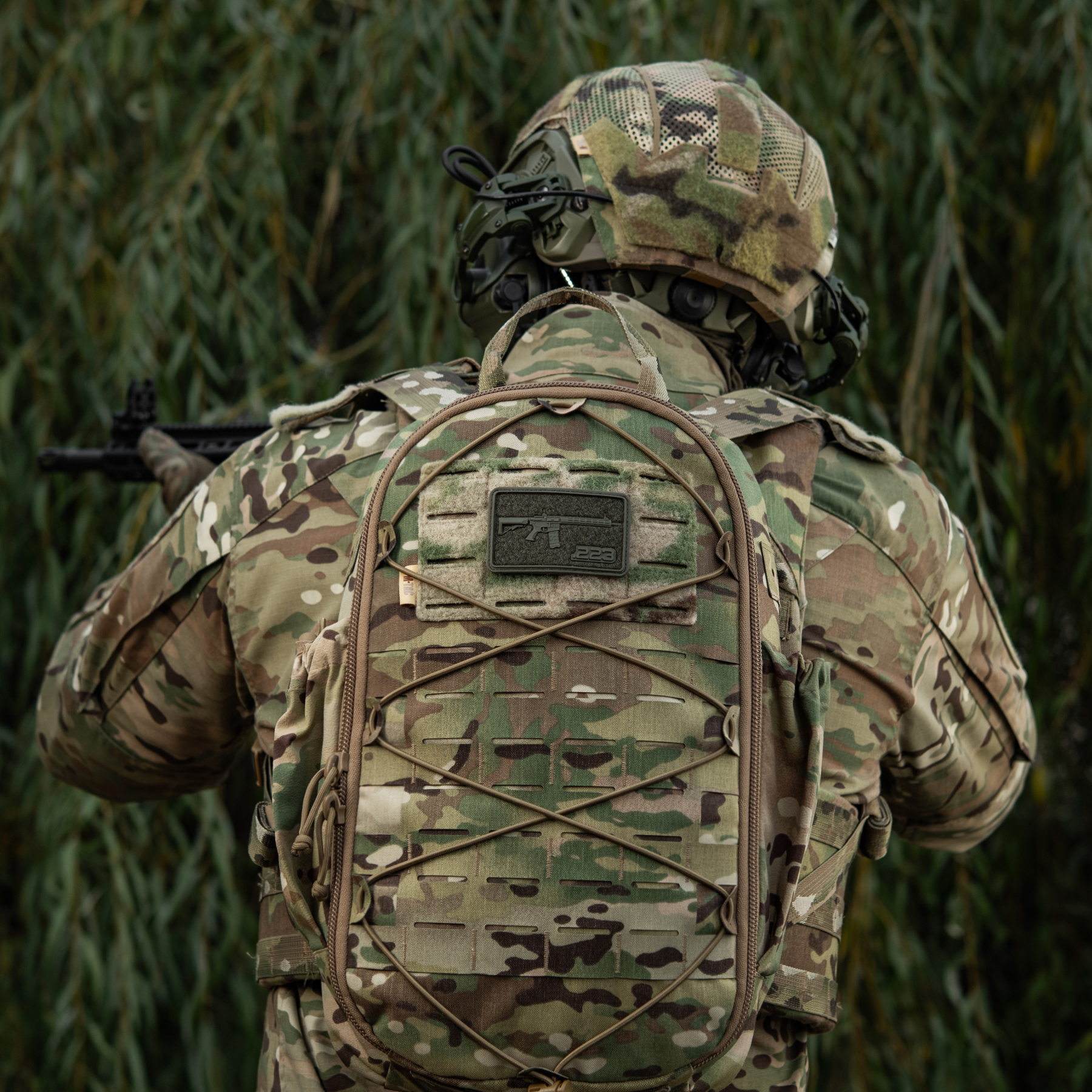 M-Tac нашивка AR-15 Velcro/PVC Ranger Green — 18