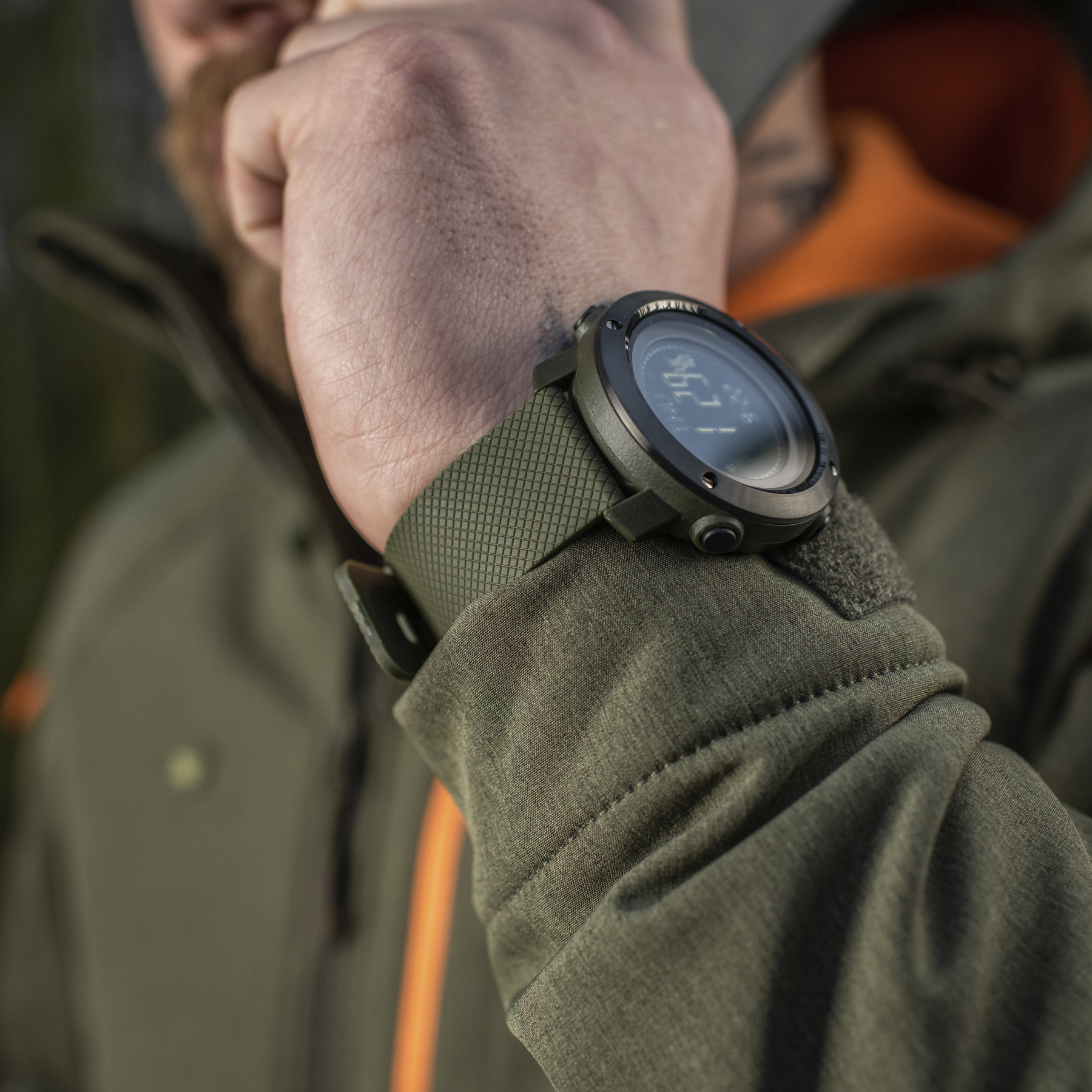 M-Tac часы тактические мультифункциональные Olive — 10