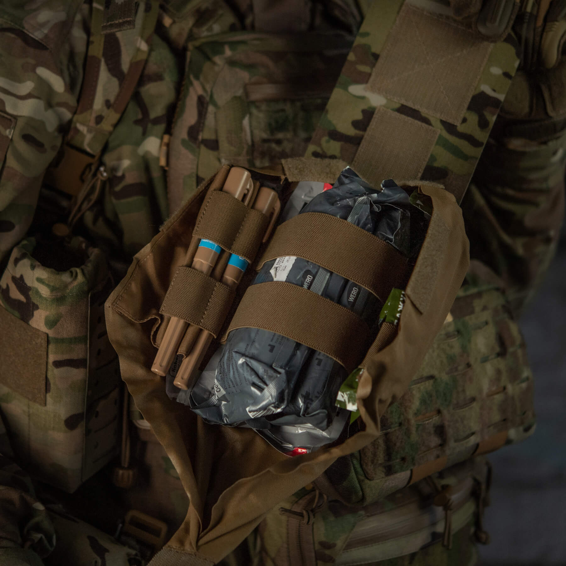 M-Tac подсумок медицинский вертикальный Large Gen.II Elite Multicam — 30