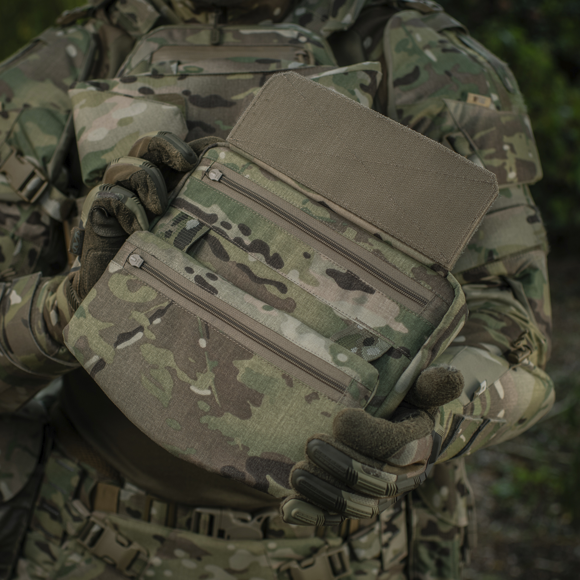 M-Tac защита живота с баллистическим пакетом 1 класс защиты (FMS) Multicam — 34