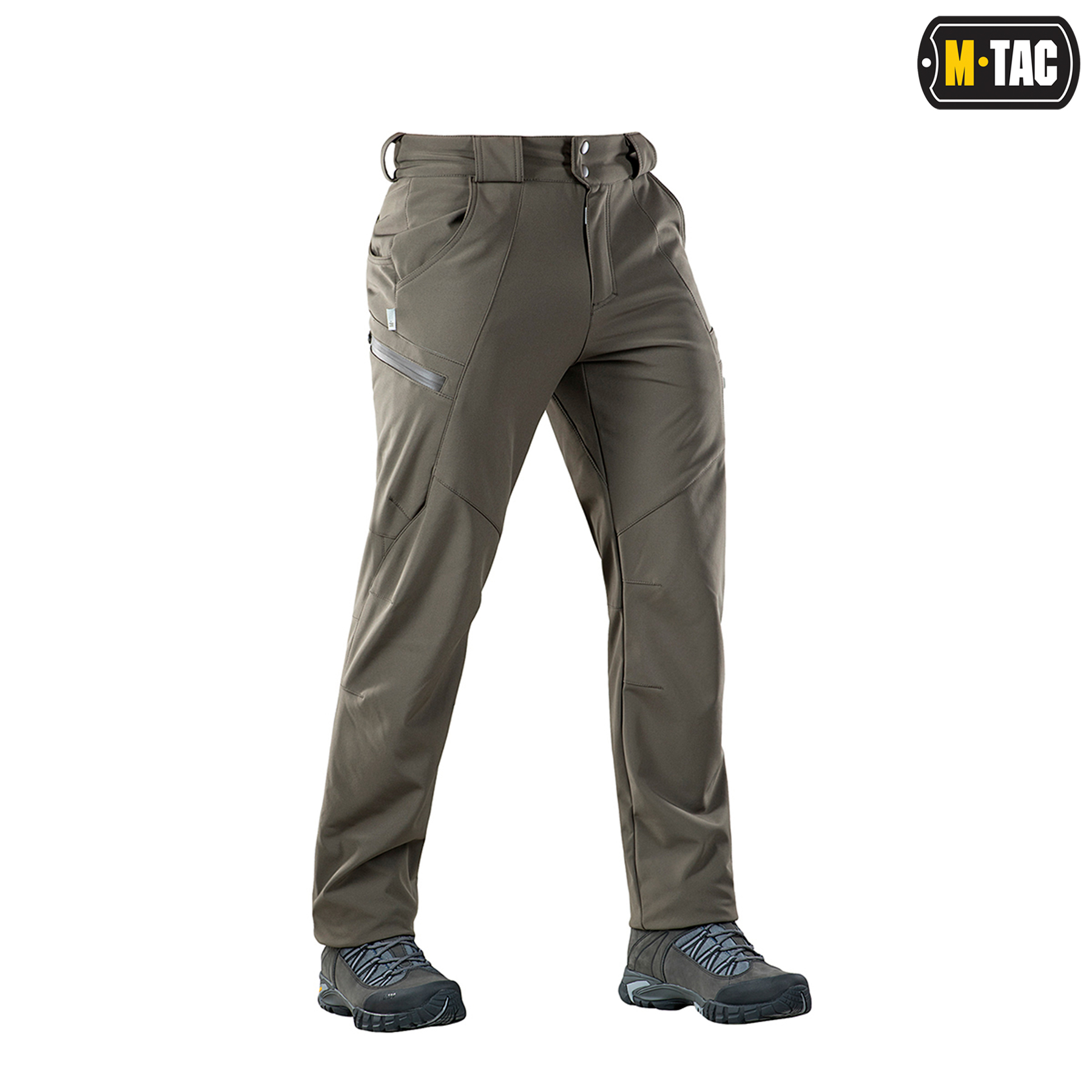 M-Tac брюки Soft Shell Winter Olive — 4