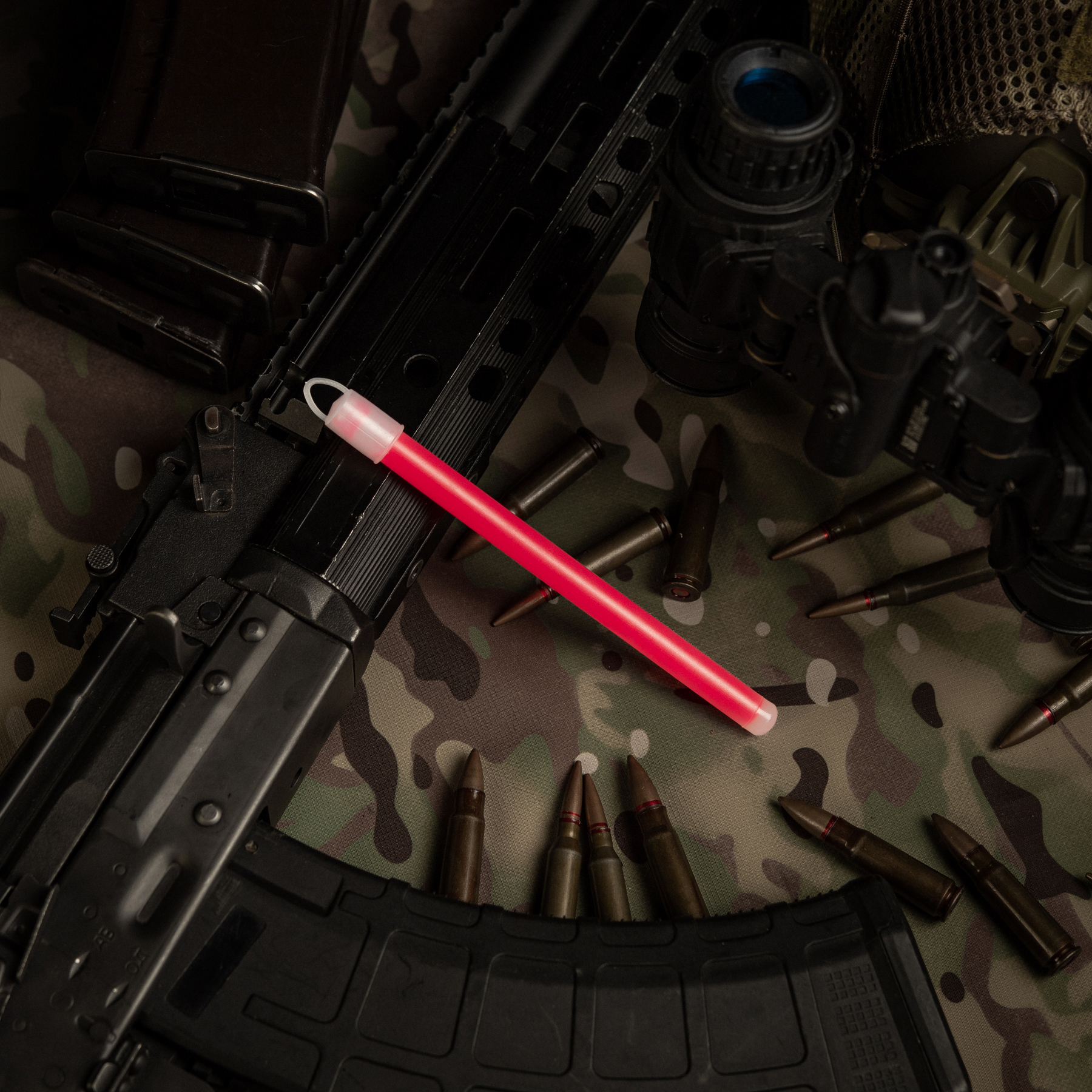 M-Tac химсвет 15 см красный — 18