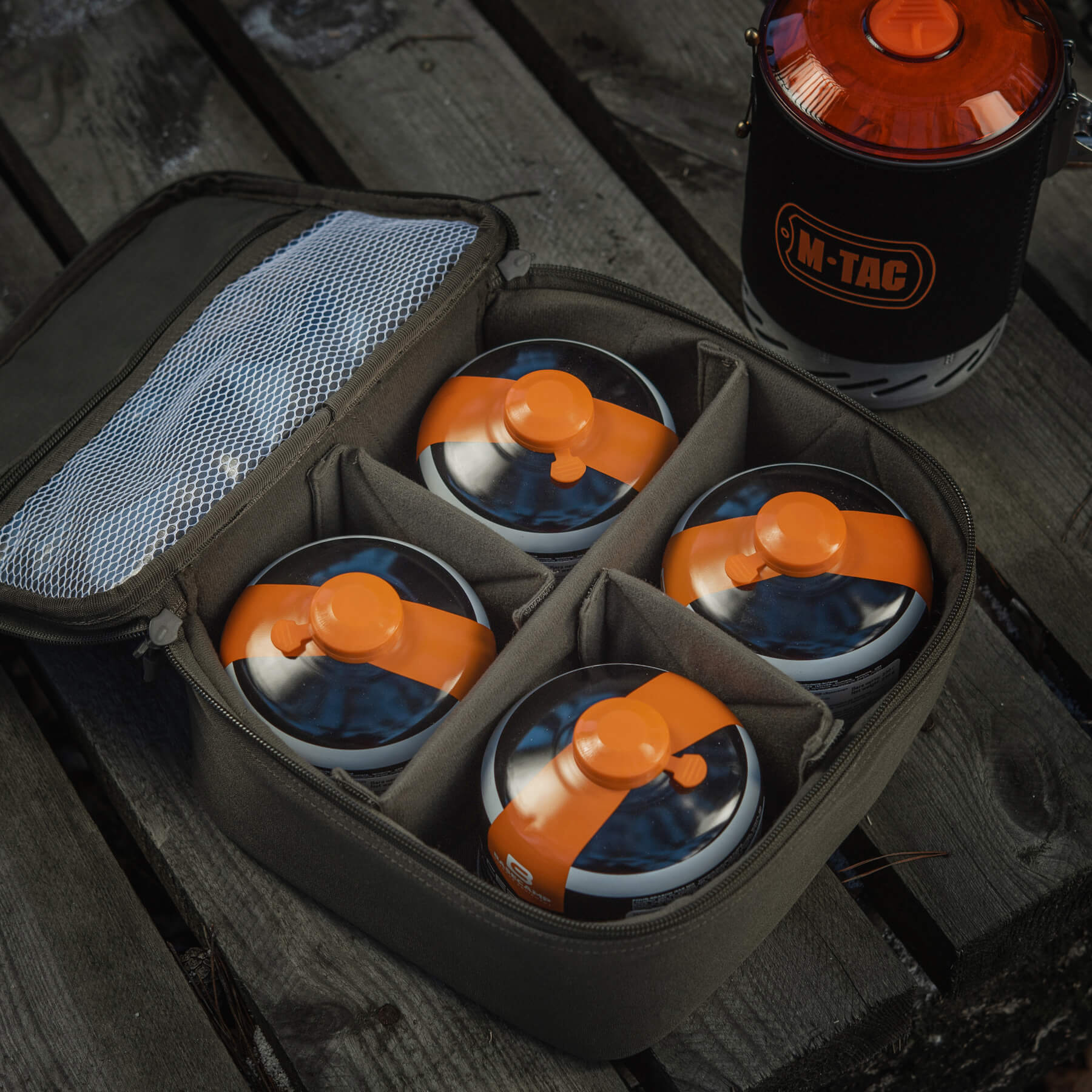 M-Tac органайзер утилитарный Hardshell Utility box L Olive — 24