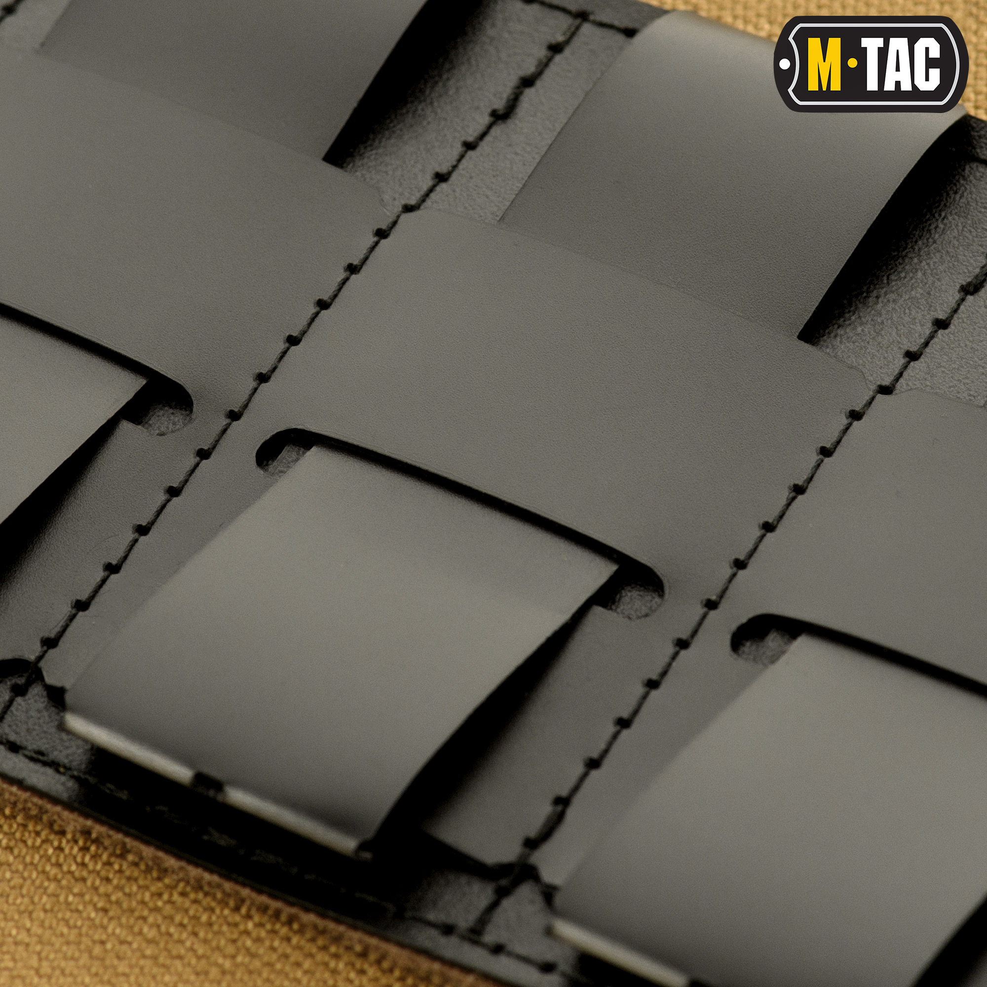 M-Tac панель для нашивок на MOLLE 120x85 Coyote — 7