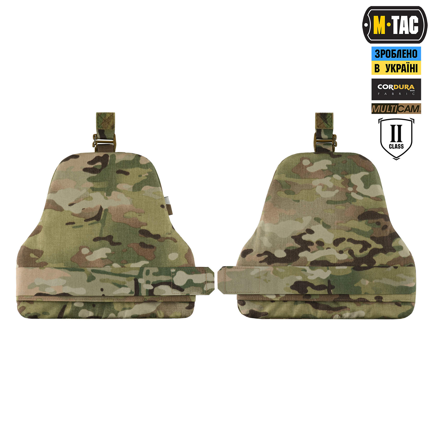 M-Tac плечевая защита с баллистическими пакетами 2 класс (FMS) для Cuirass Multicam — 6