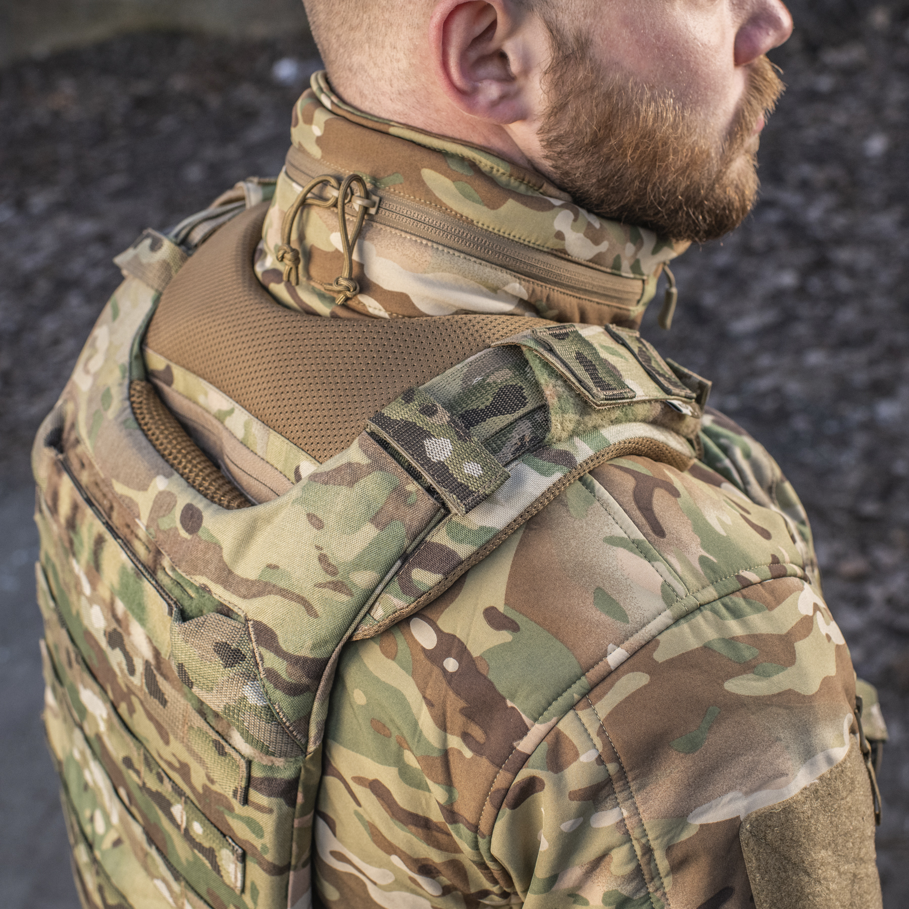 M-Tac демпфер плечевой для плитоноски Cuirass QRS Multicam — 11
