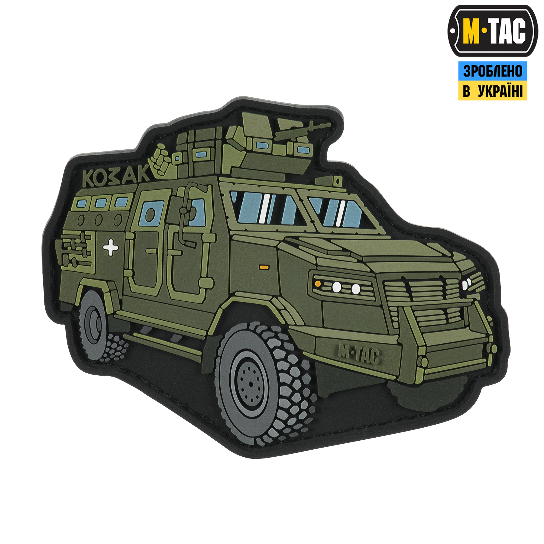 M-Tac нашивка Козак (PVC) — 2