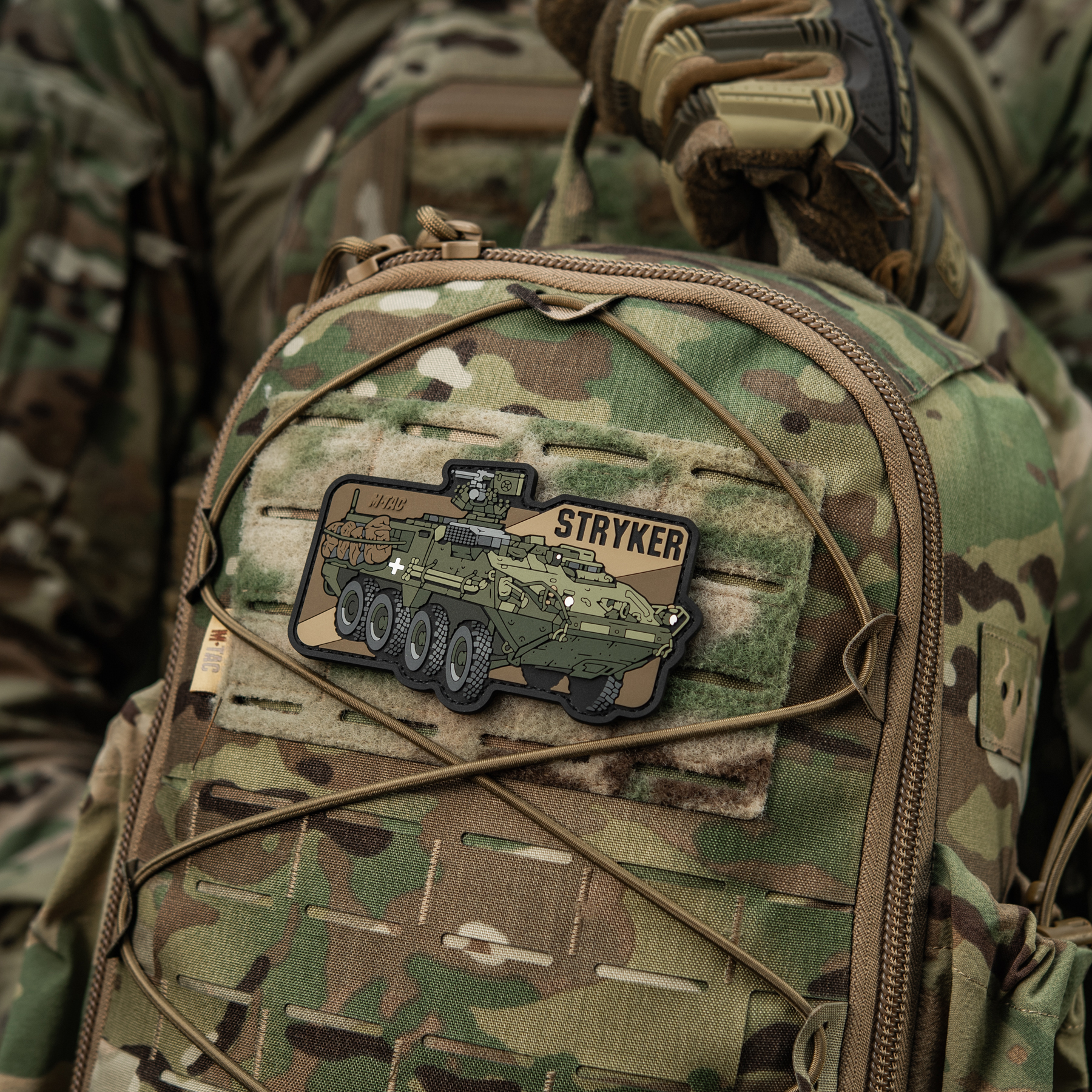 M-Tac нашивка Stryker (PVC) — 15