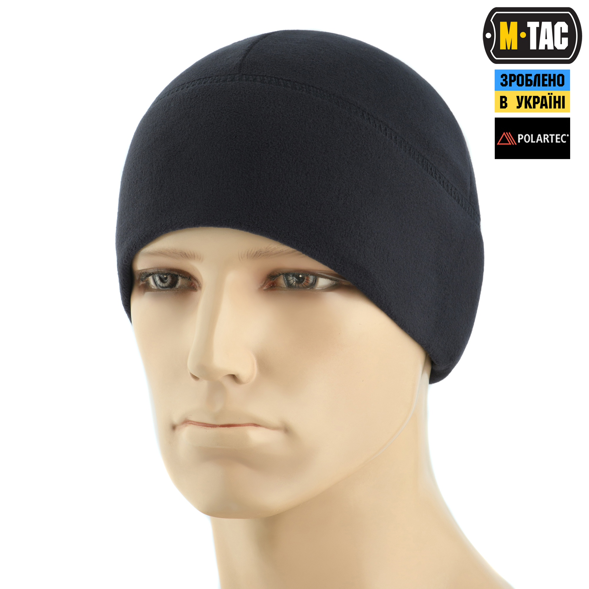 M-Tac шапка Watch Cap флис Light Polartec Gen.II Dark Navy Blue — 2