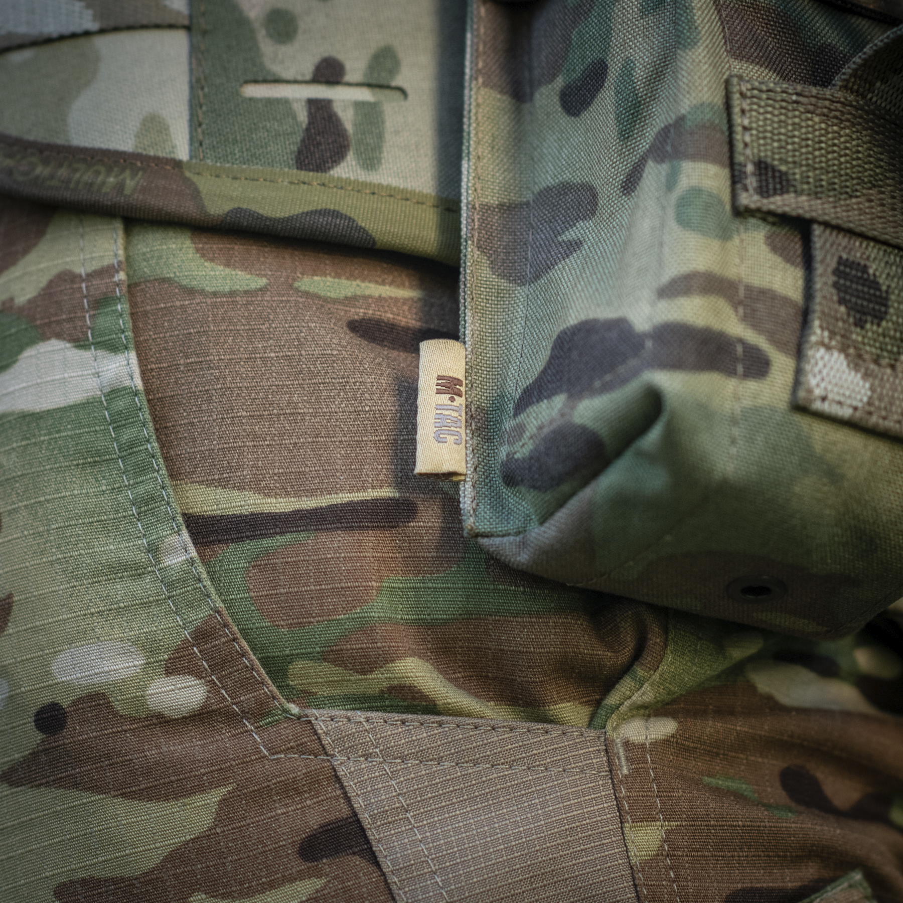 M-Tac подсумок на два магазина закрытый Fastex Multicam — 9