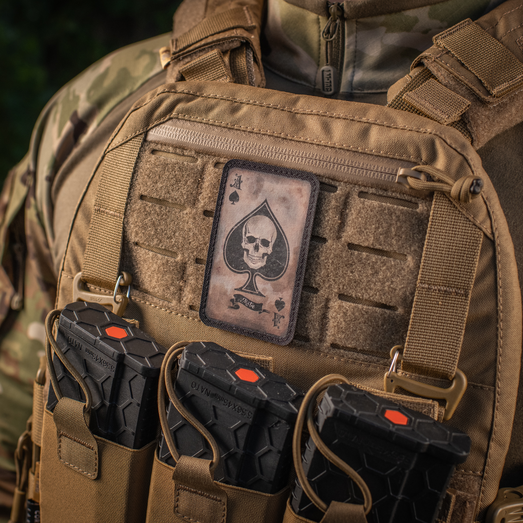 M-Tac нашивка Ace of Spades Coyote/Black — 8