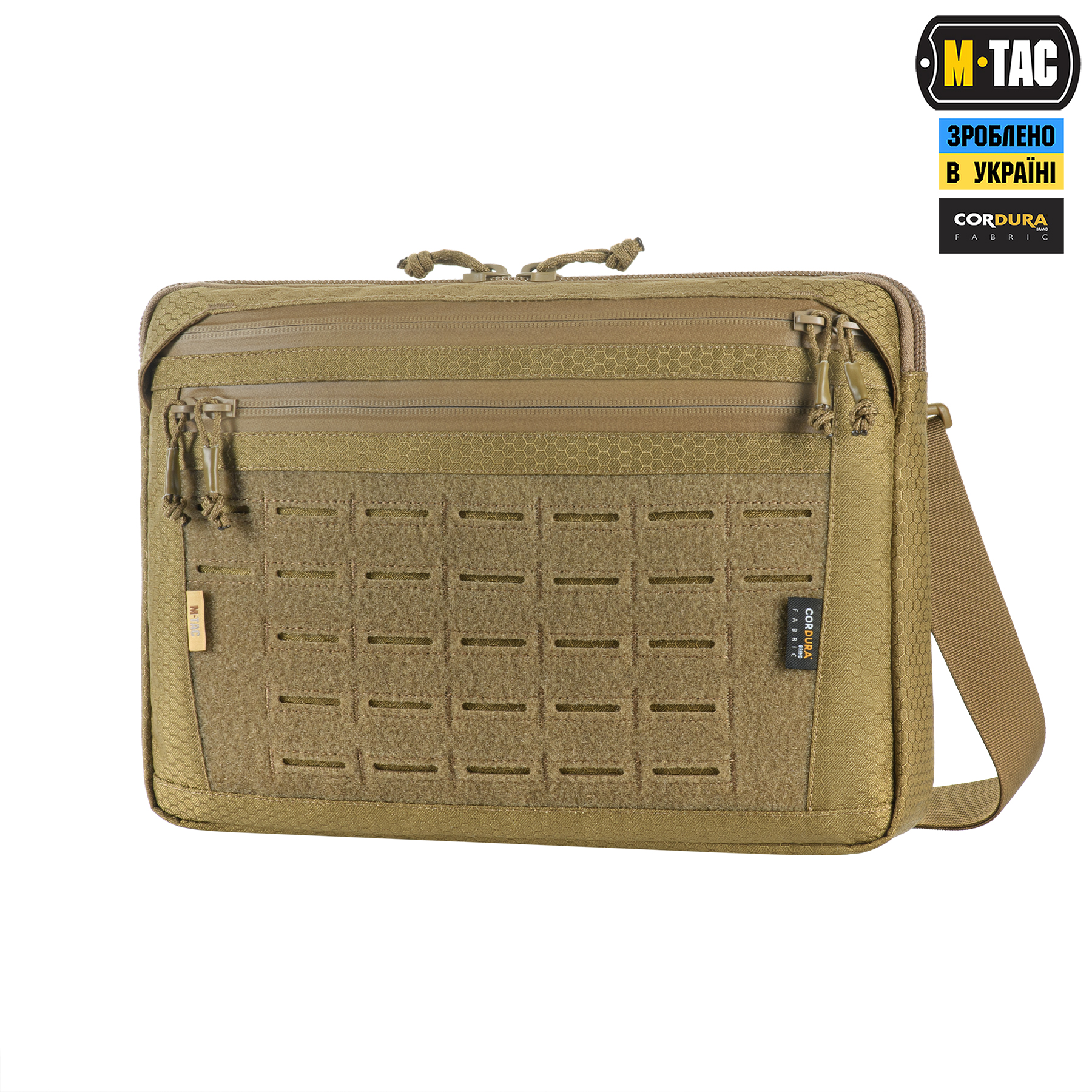 M-Tac сумка Admin Bag Large Elite с липучкой Hex Coyote — 2