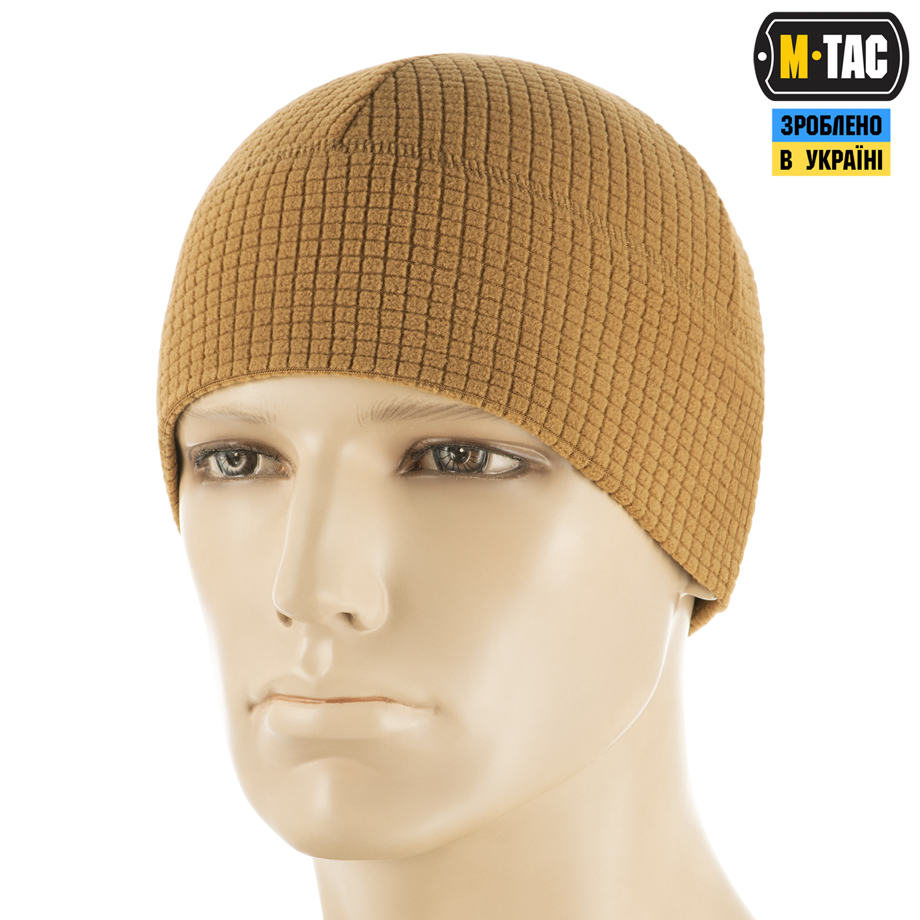 M-Tac шапка-подшлемник флис рип-стоп Coyote Brown — 2