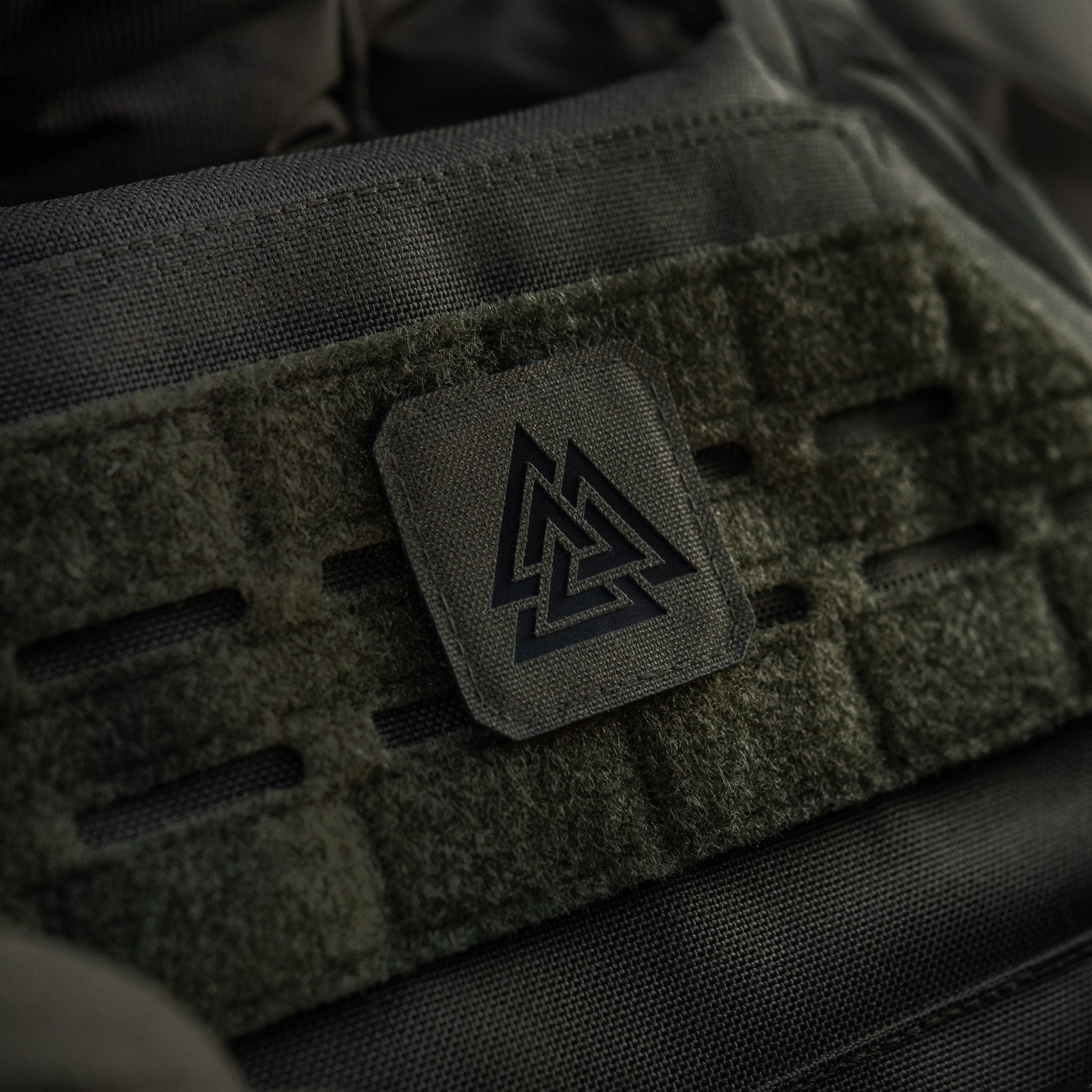 M-Tac нашивка Валькнут Laser Cut Ranger Green/Black — 6