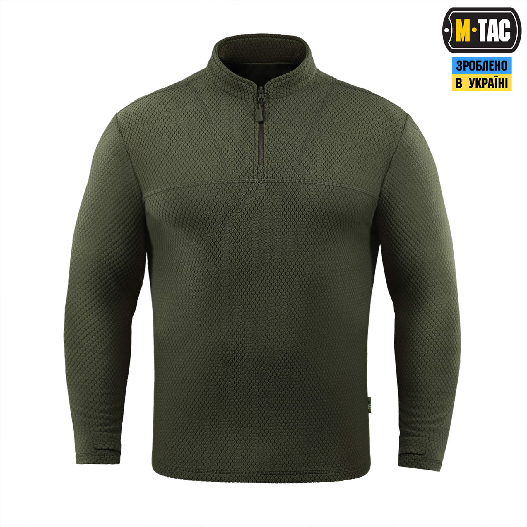 M-Tac терморубашка флис Delta Level 2 Hex Army Olive — 3