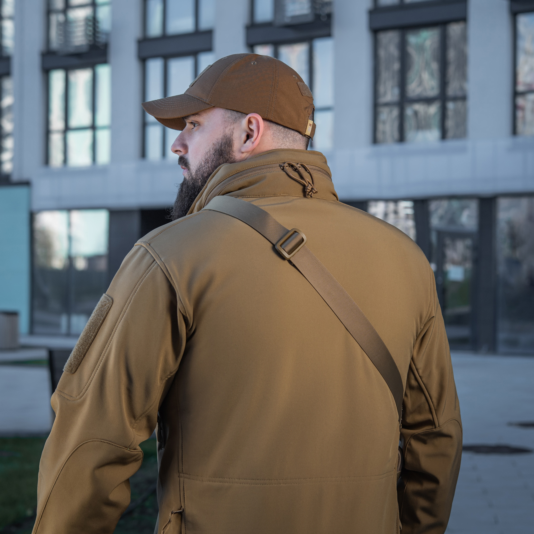 M-Tac сумка Admin Bag Large Elite с липучкой Hex Coyote — 24