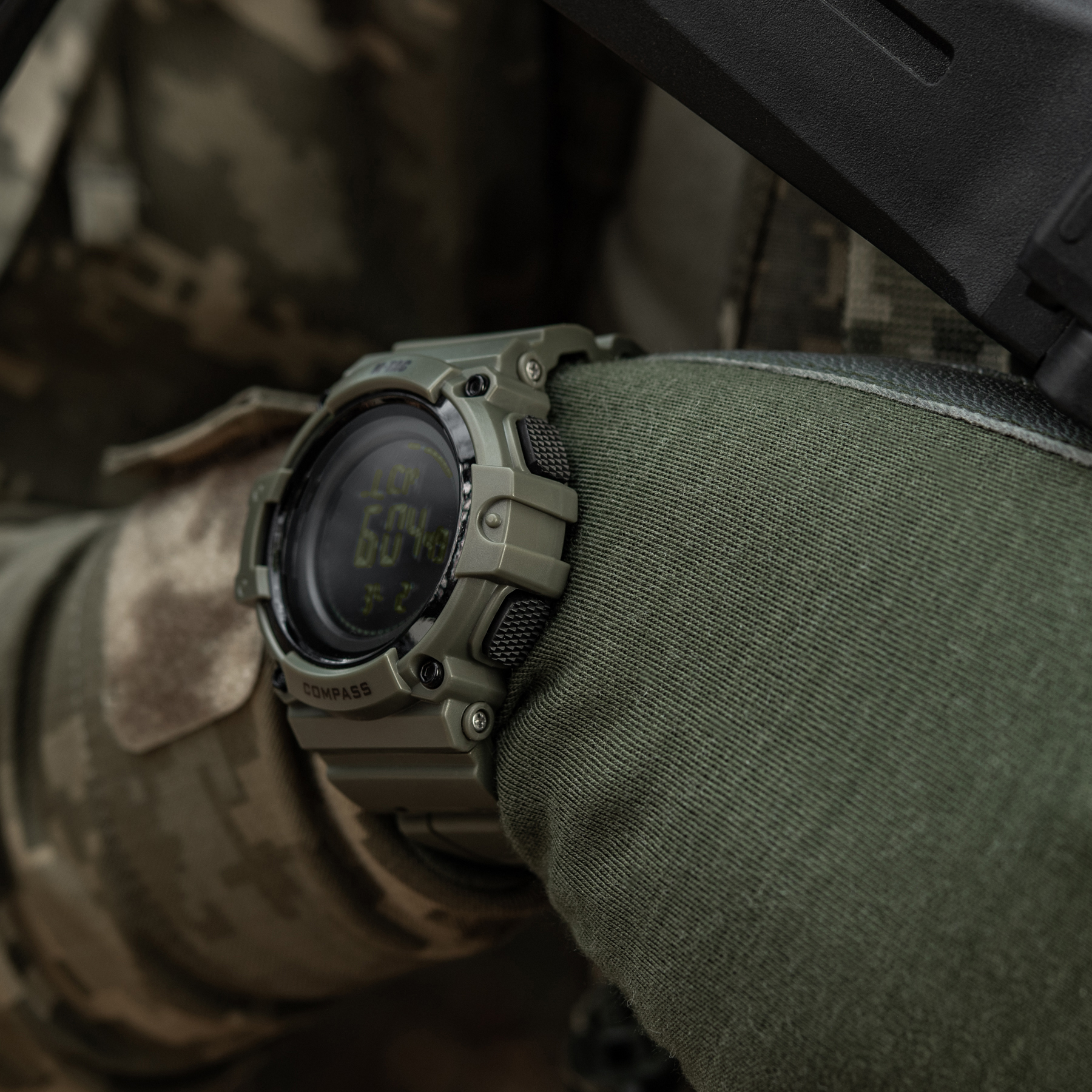 M-Tac часы тактические с компасом 2233 Army Green — 9