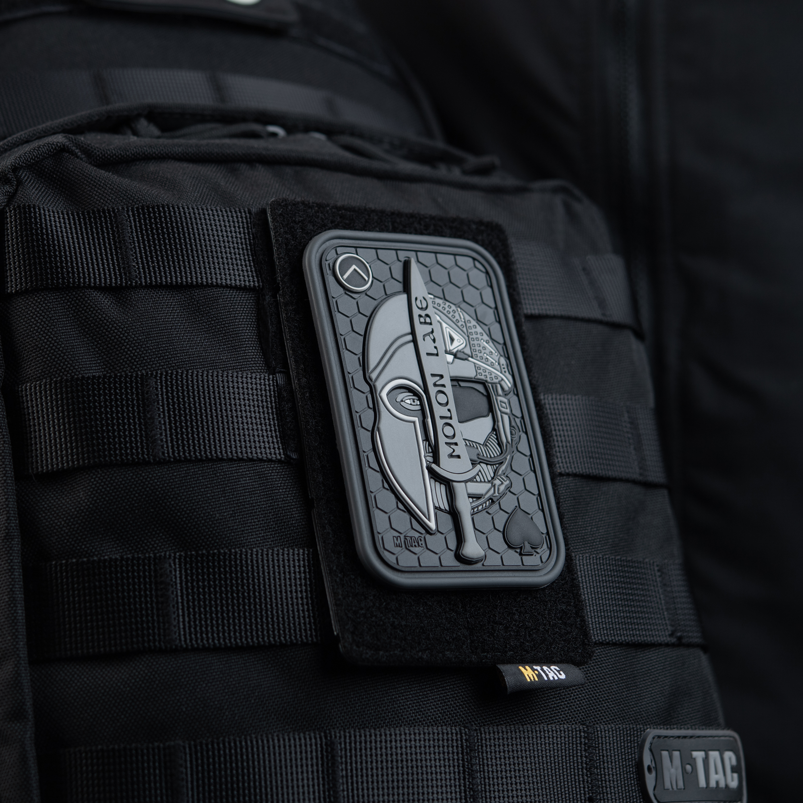 M-Tac панель для нашивок на MOLLE 80x135 Black — 5