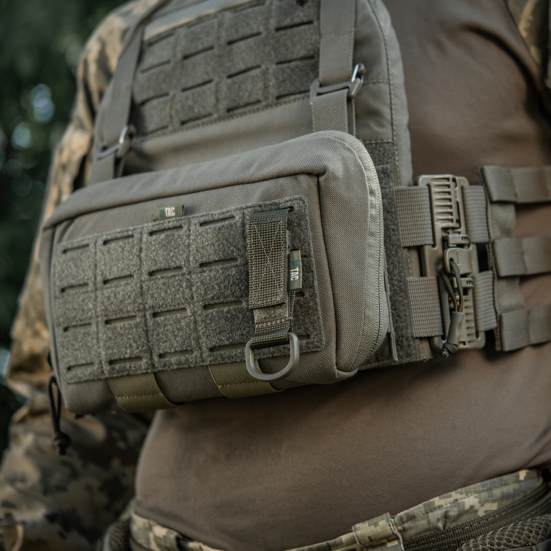 M-Tac крепление с D-кольцом Ranger Green — 12