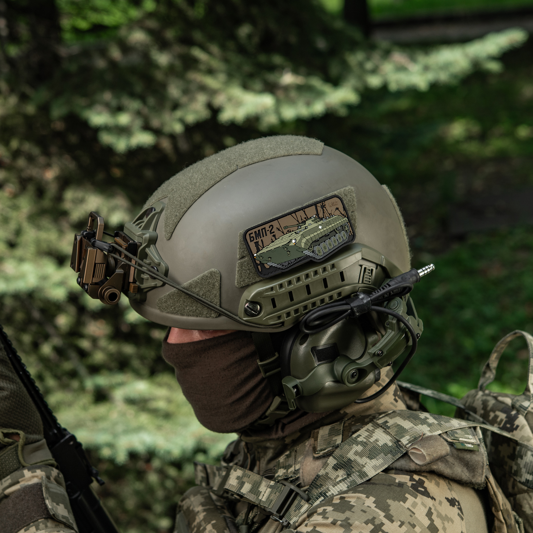 M-Tac нашивка БМП-2 (PVC) — 16