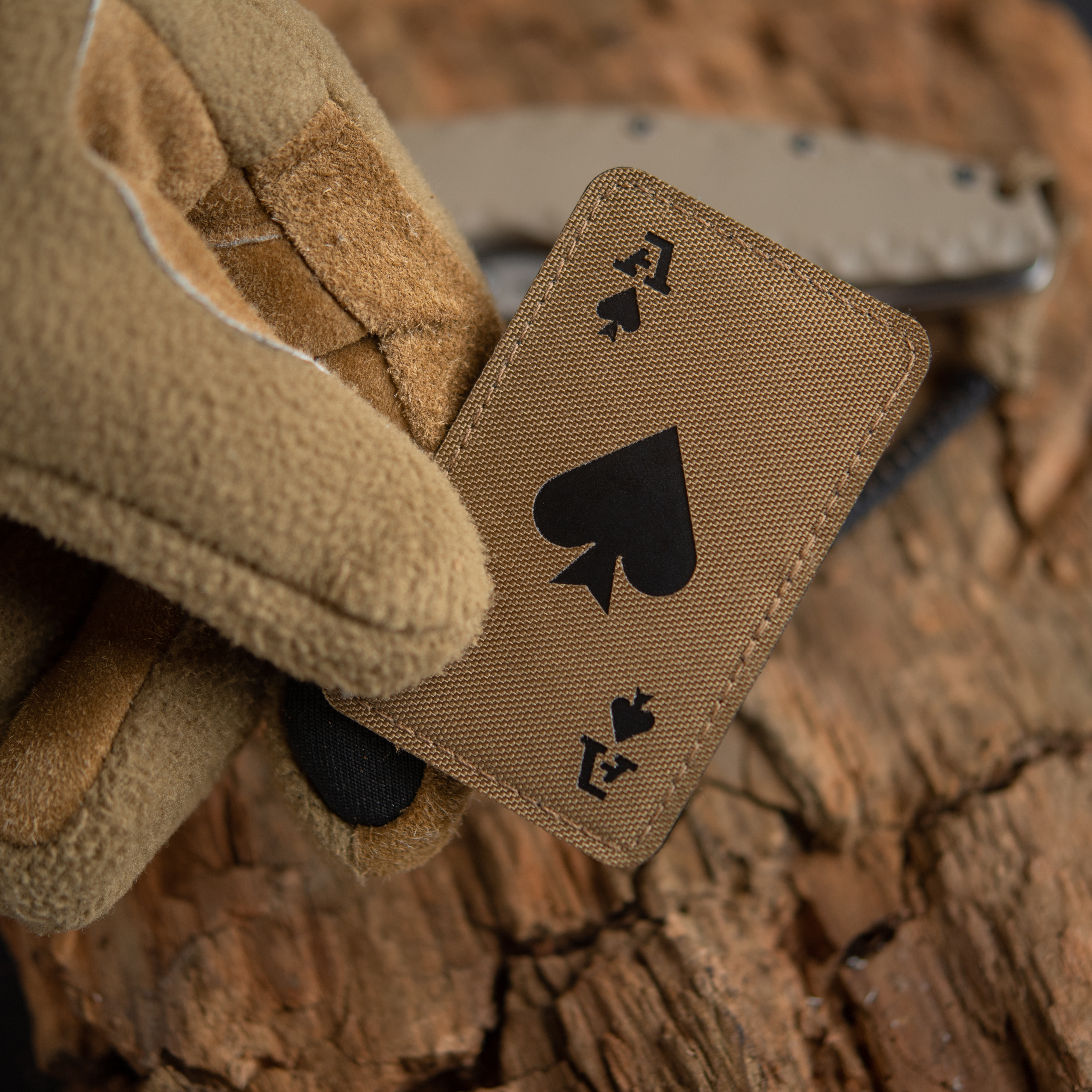 M-Tac нашивка Ace of Spades Laser Cut Coyote/Black — 8