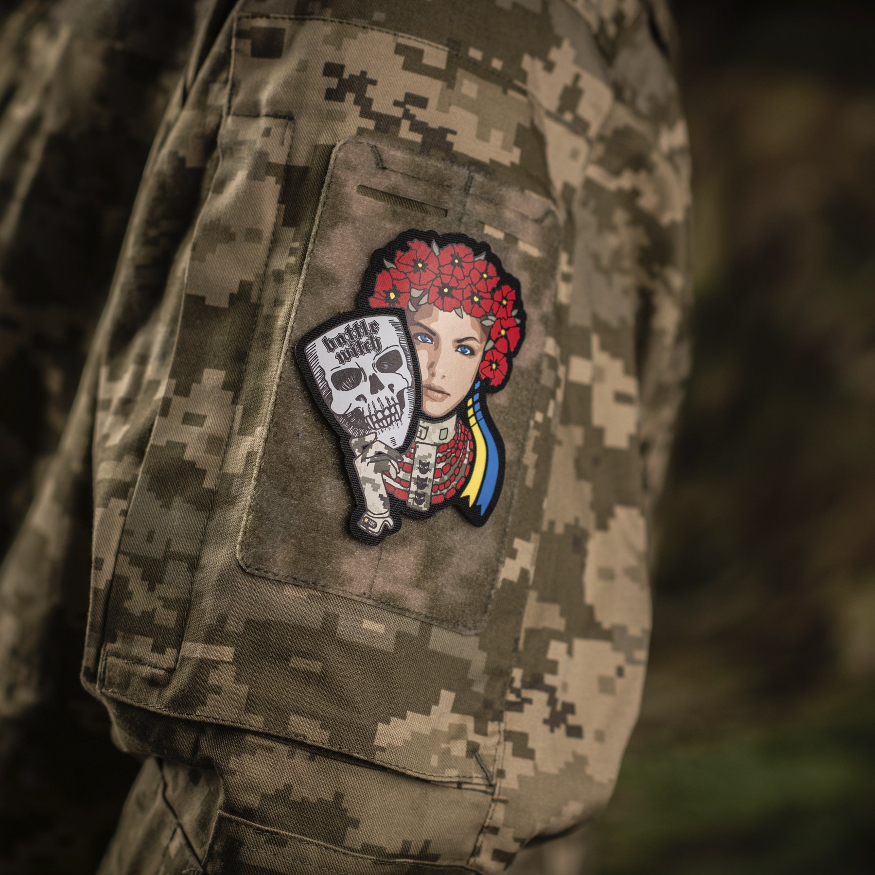 M-Tac нашивка Battle Witch Black — 5