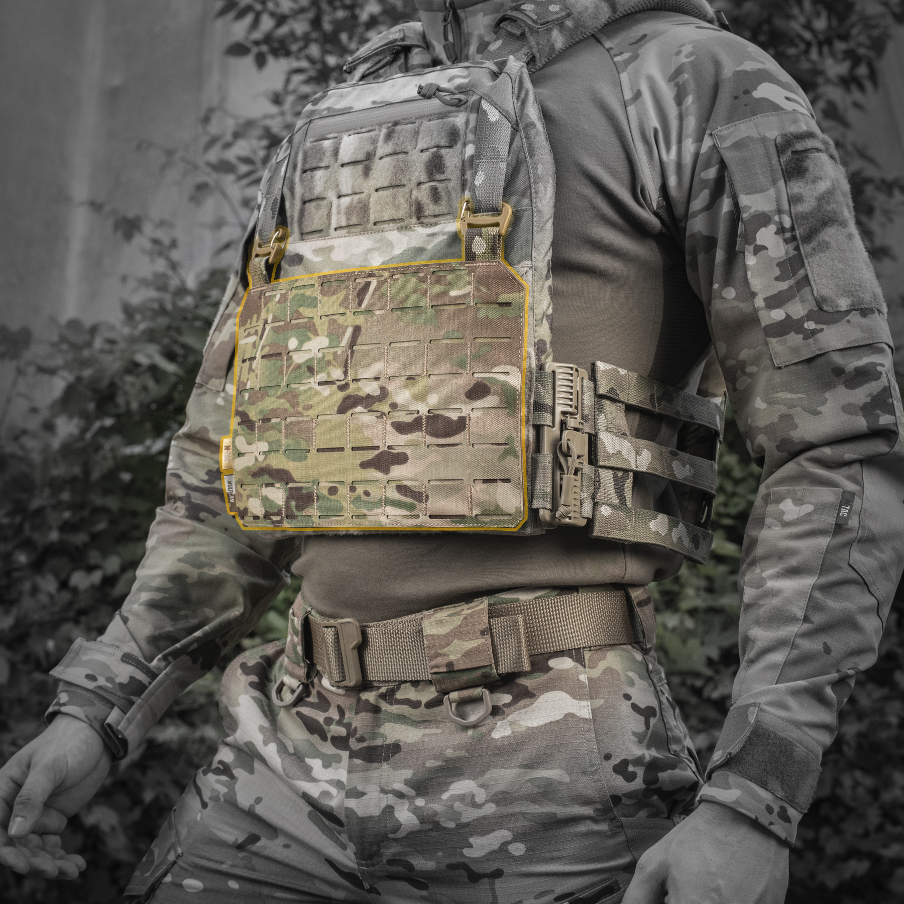 M-Tac передняя панель для плитоноски Cuirass QRS XL Multicam — 7