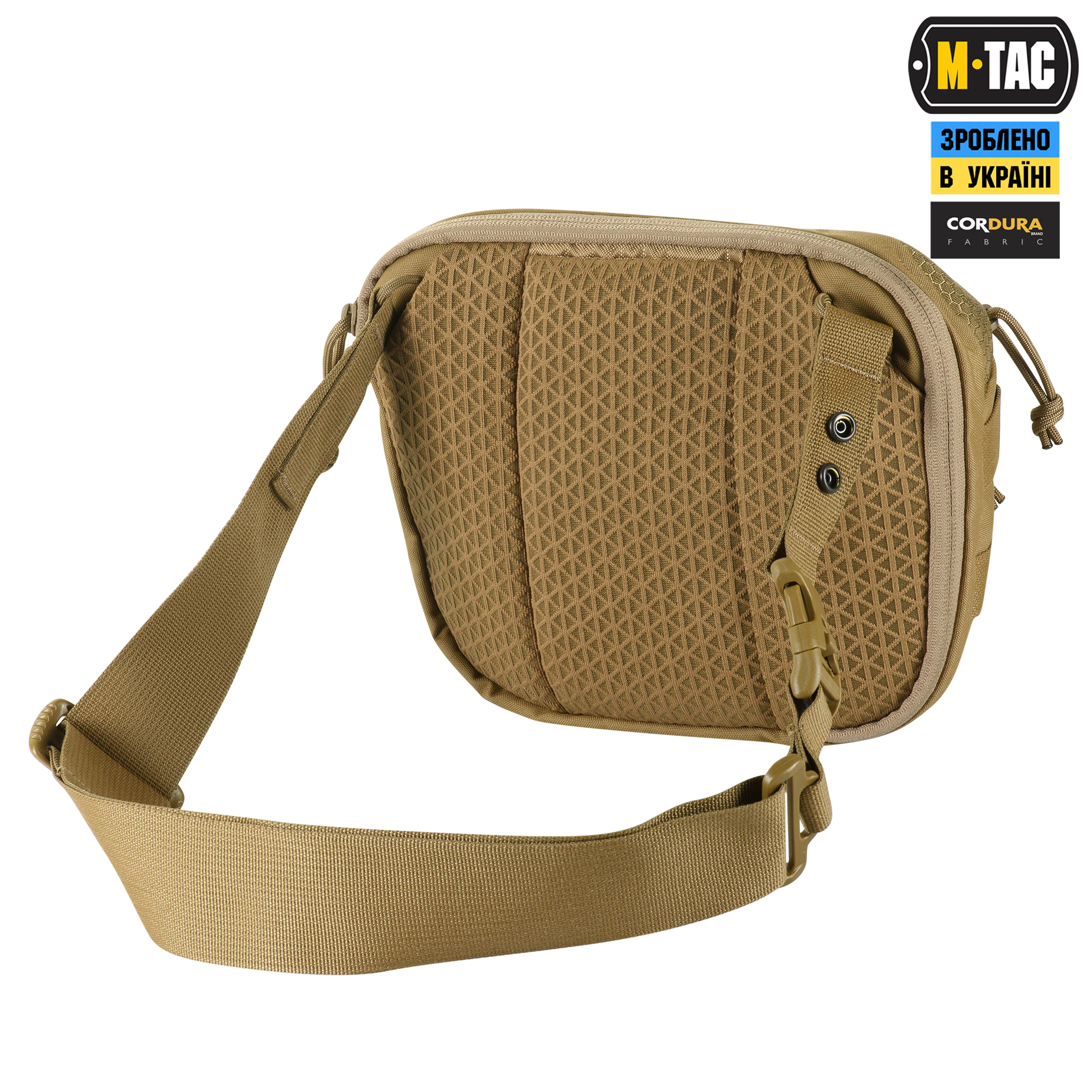 M-Tac сумка Sphaera Hex Hardsling Bag Gen.II Elite Coyote — 6