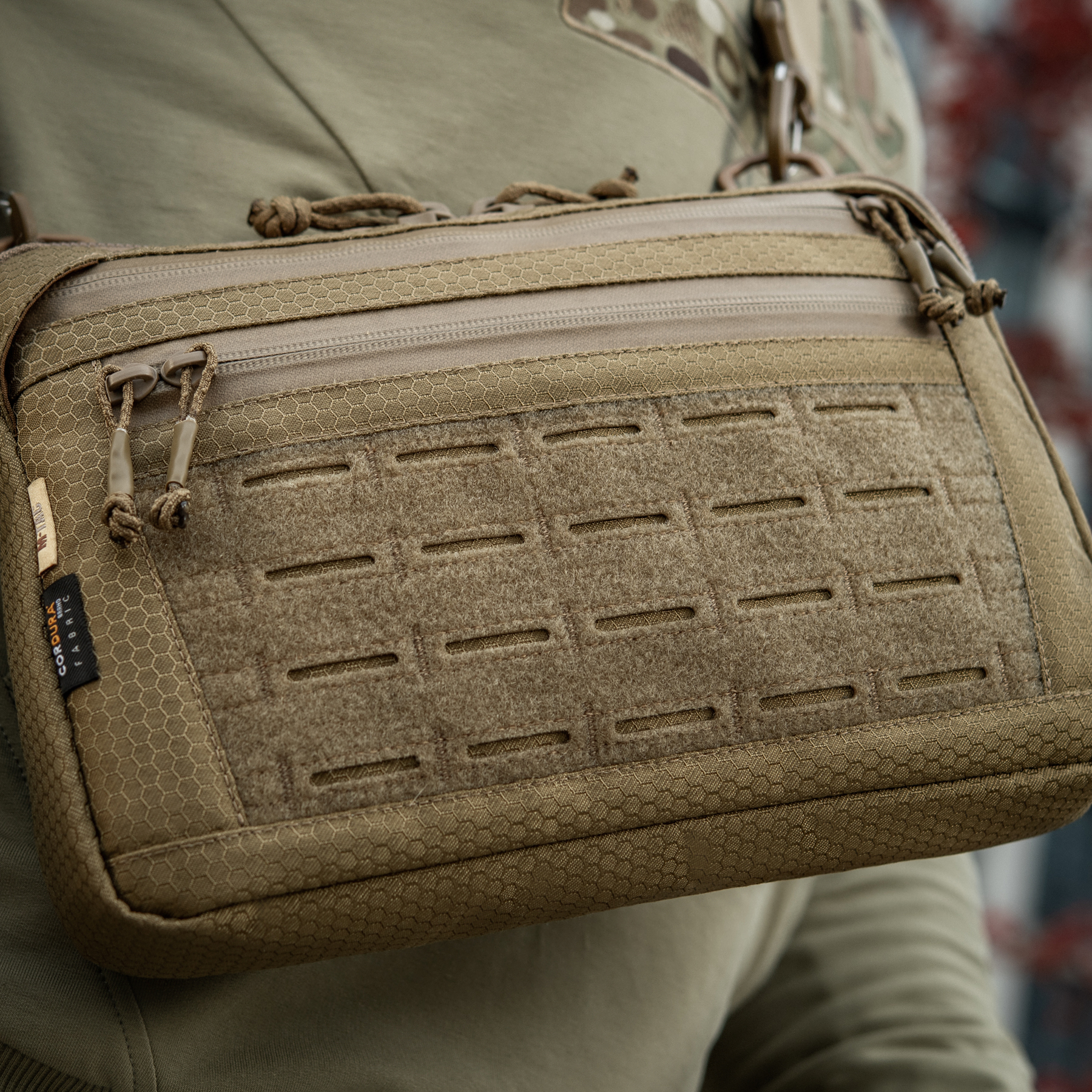 M-Tac сумка Admin Bag Medium Elite с липучкой Hex Coyote — 16