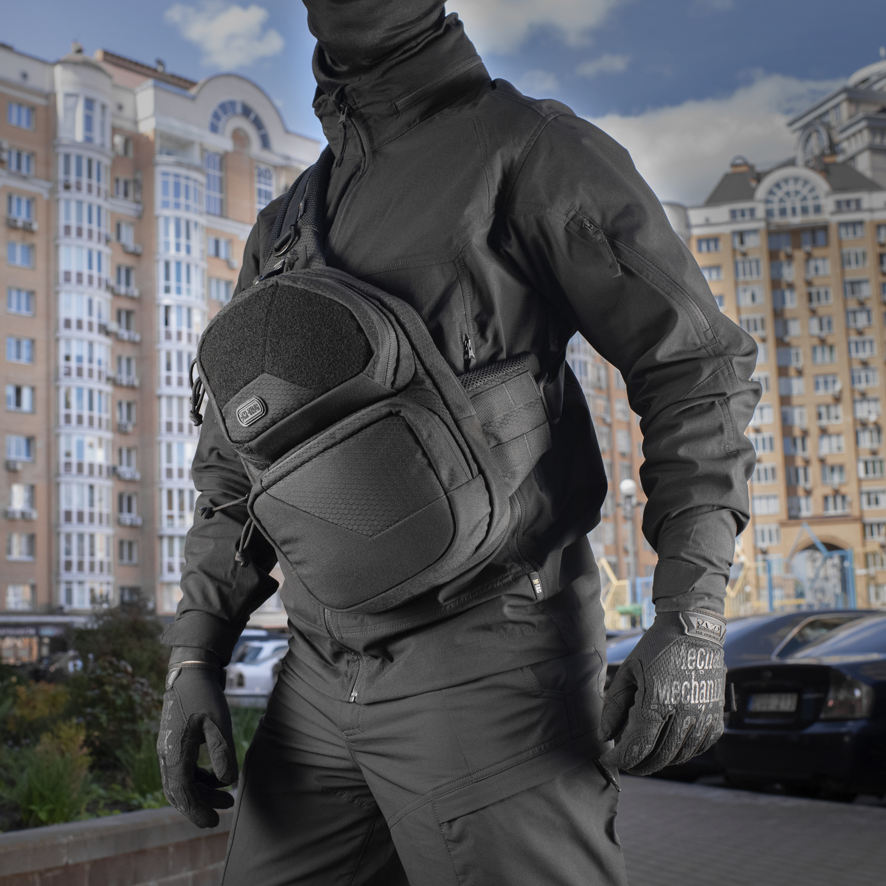 M-Tac сумка Buckler Bag Elite Hex Black — 11