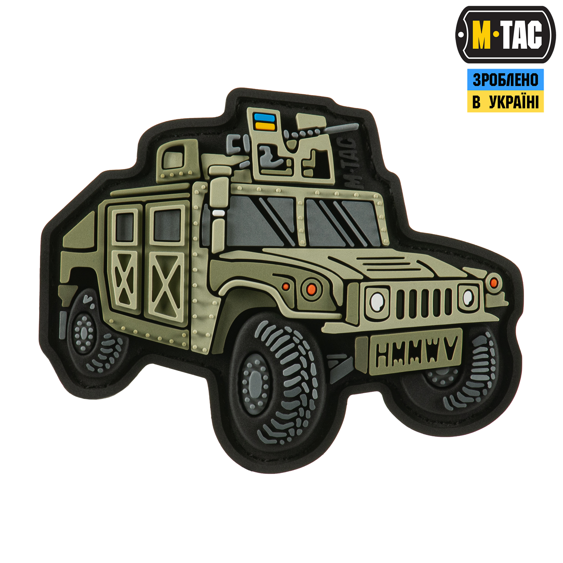 M-Tac нашивка HMMWV (PVC) olive — 2