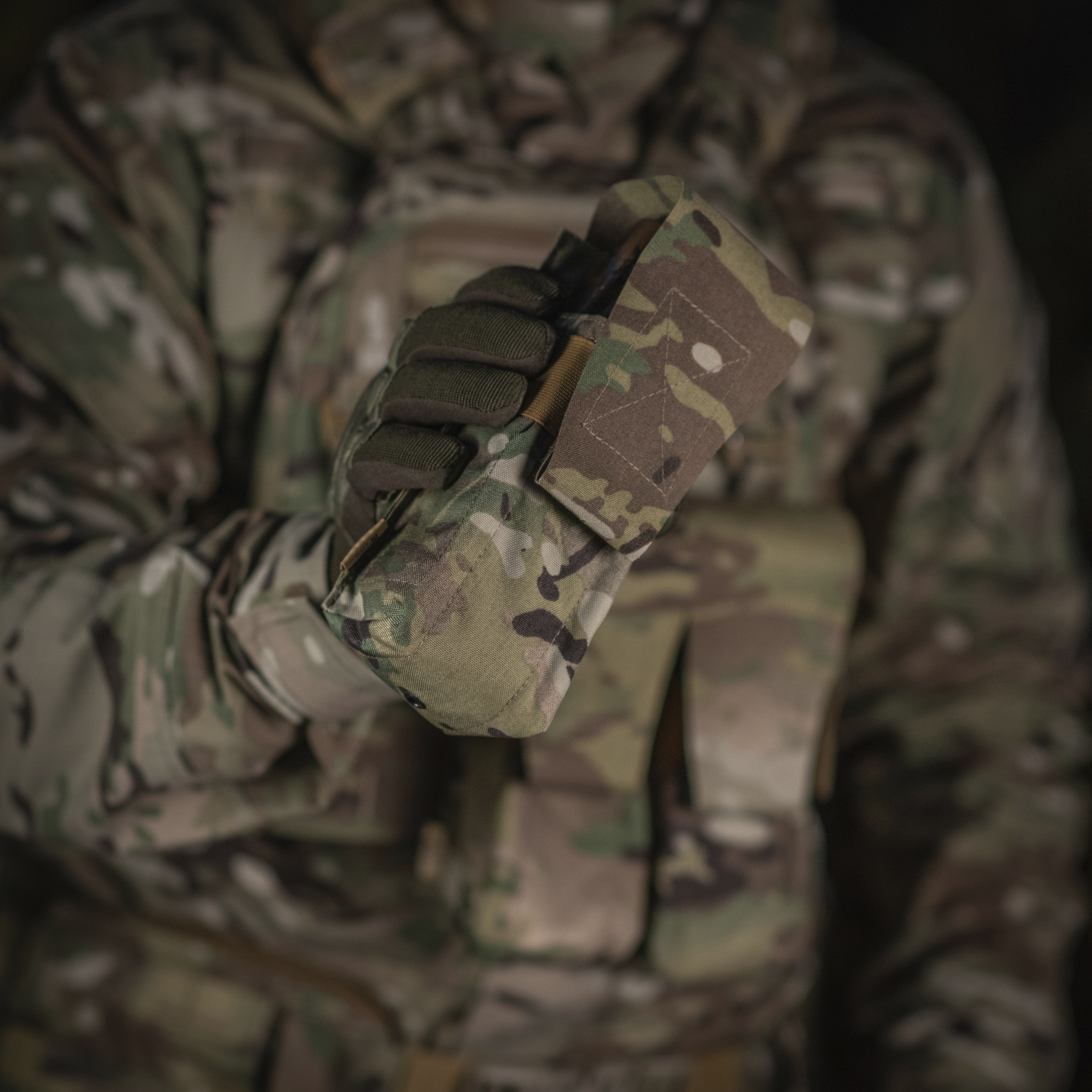 M-Tac подсумок на два магазина закрытый Multicam — 17