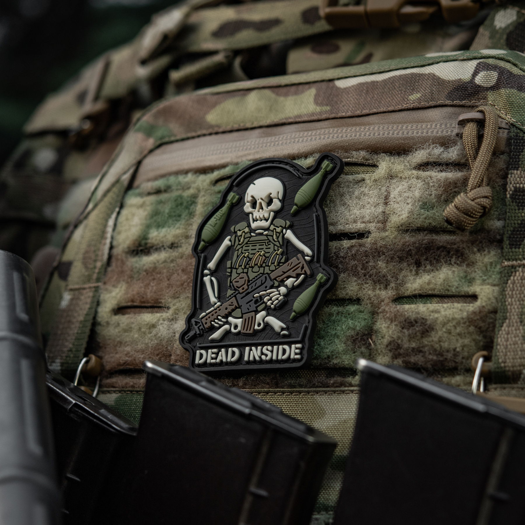 M-Tac нашивка Dead Inside Black/Olive — 6