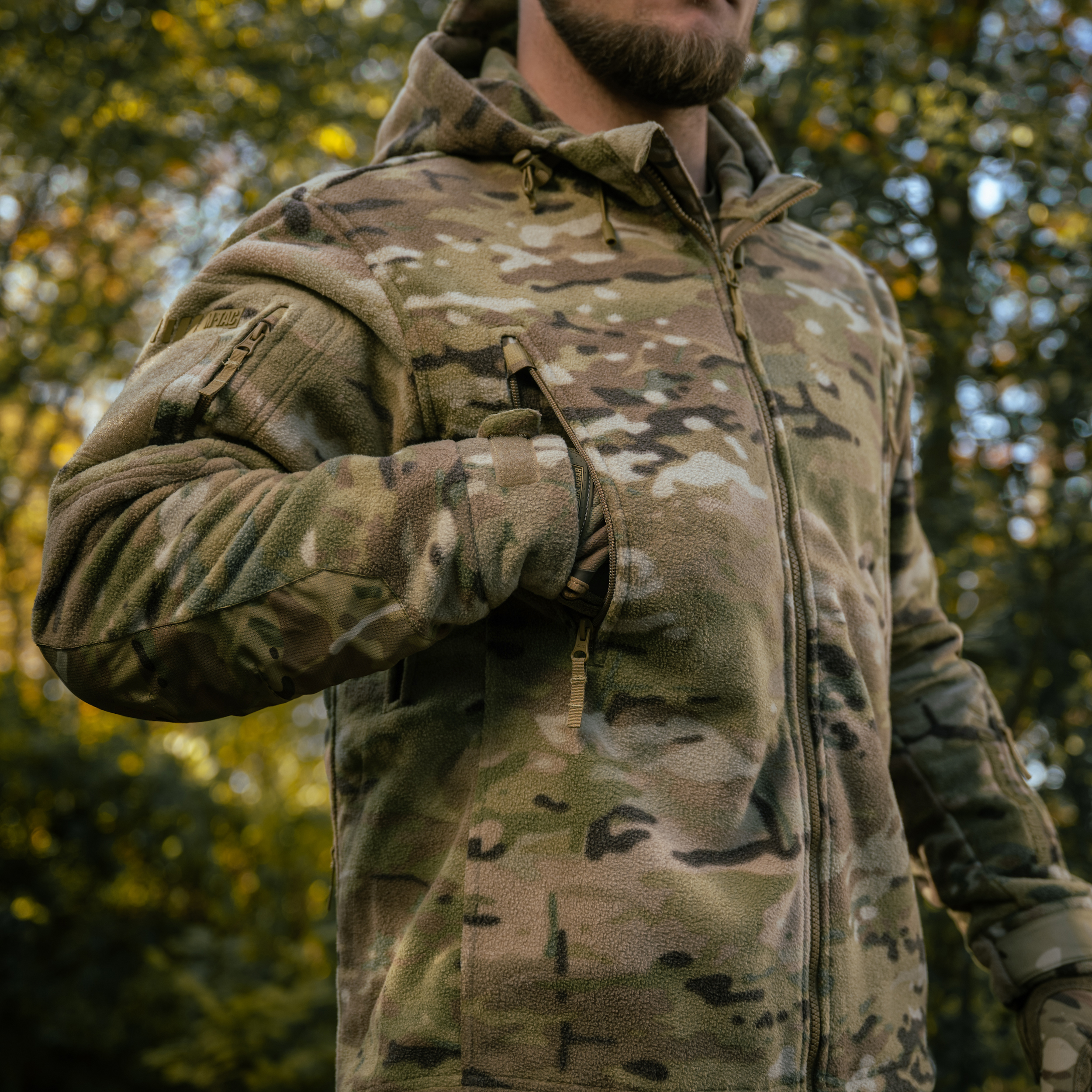 M-Tac куртка флисовая Windblock Division Gen.II MC — 21