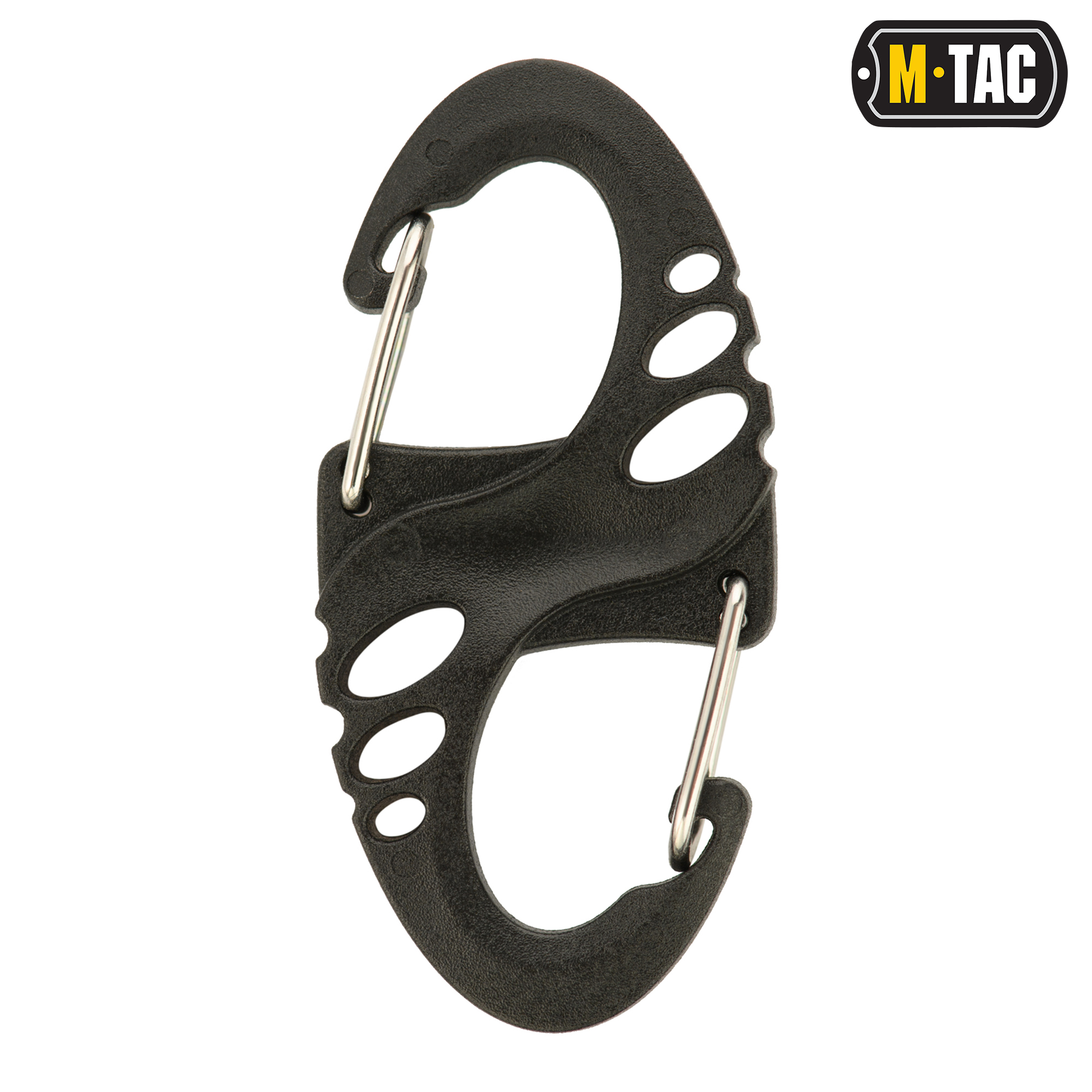 M-Tac карабин S-Hook пластиковый Black — 4