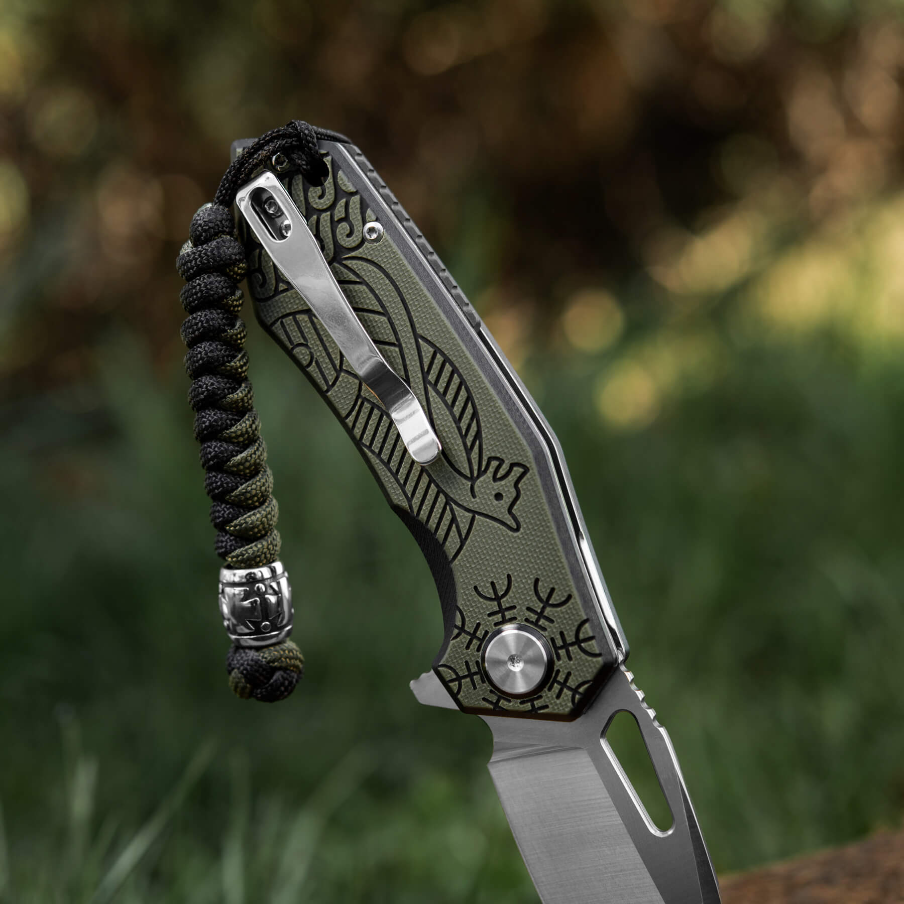 M-Tac нож складной Type 12 Scandinavian Black/Olive — 21