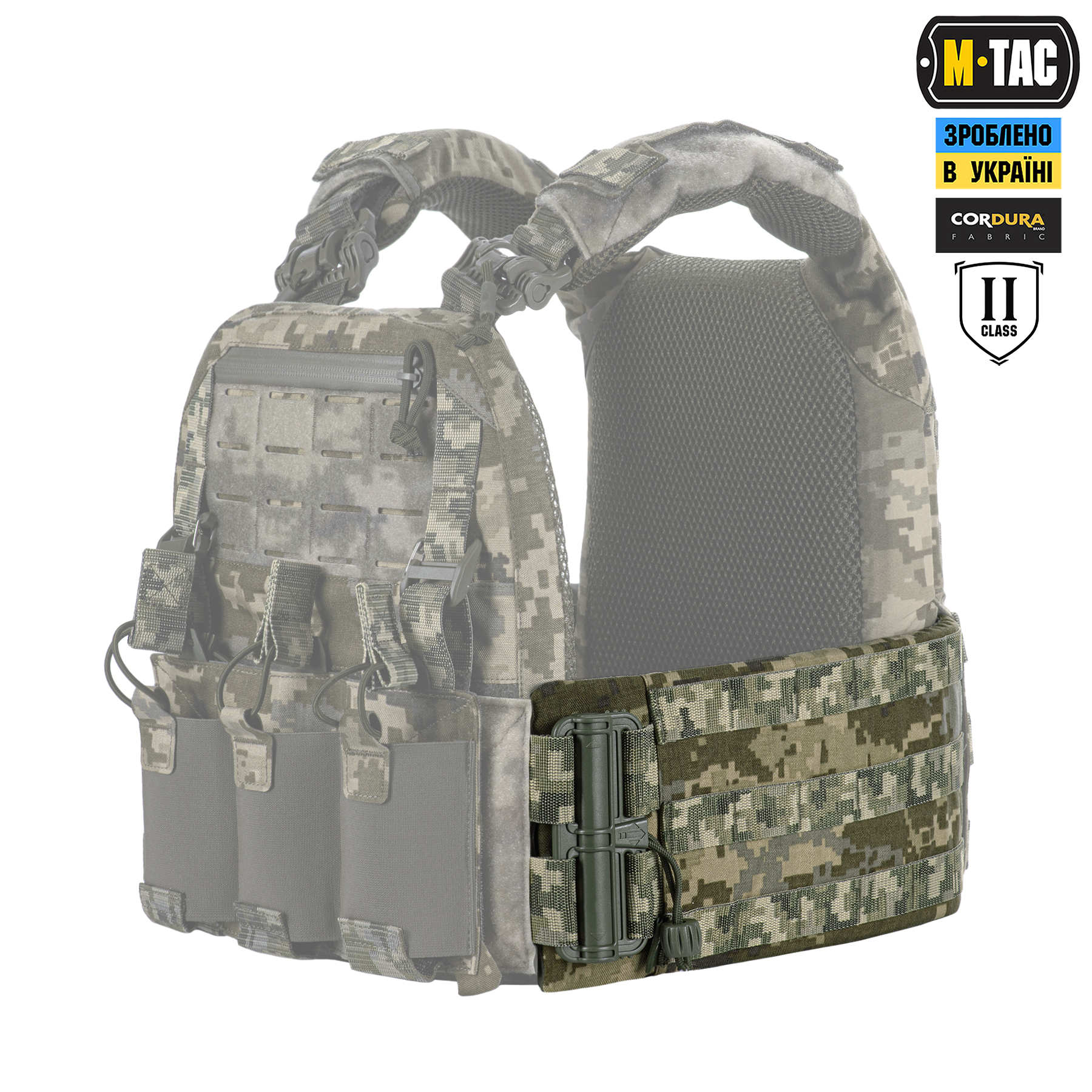 M-Tac камербанд с баллистическими пакетами 2 класс (FMS) для Cuirass Elite MM14 — 4