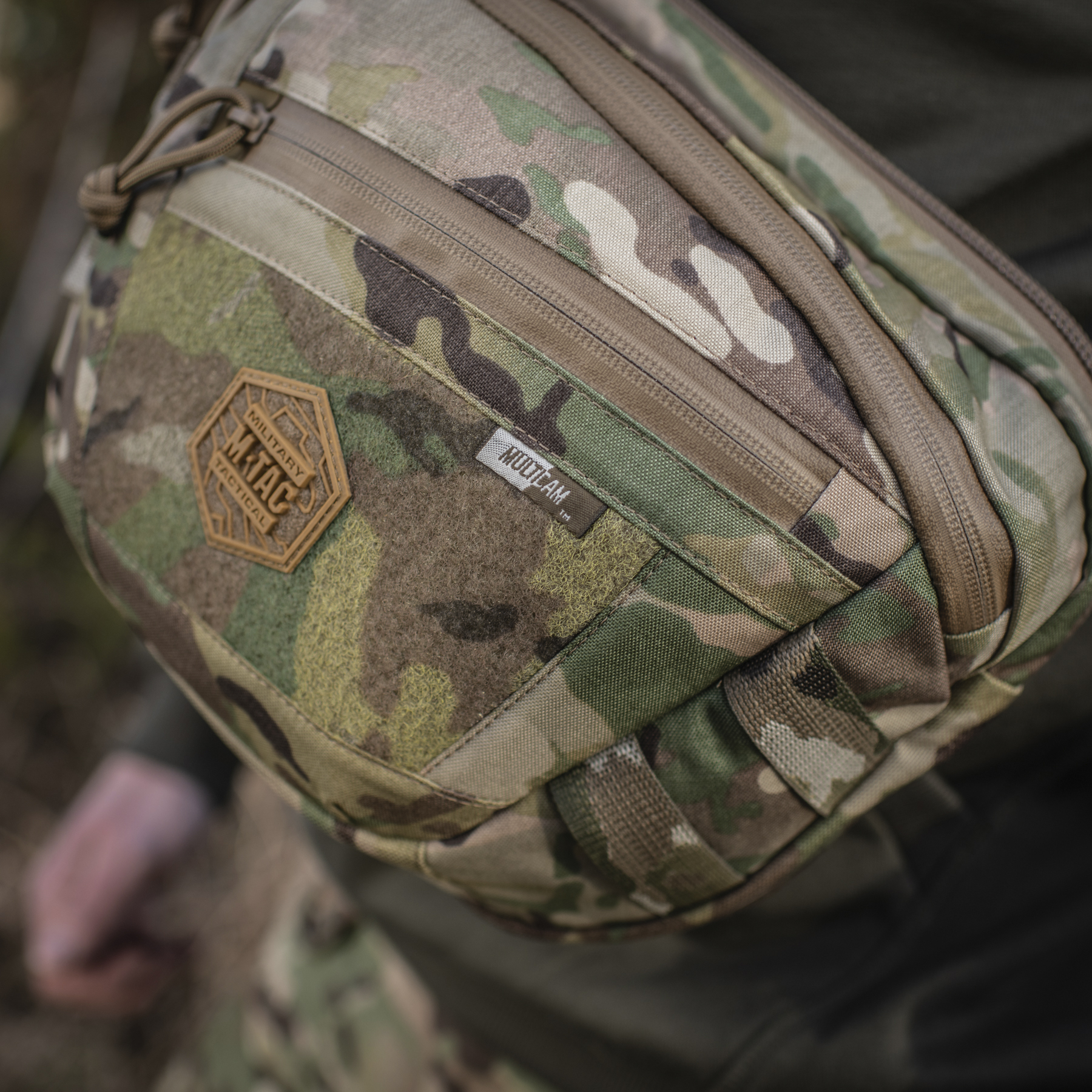 M-Tac сумка Sphaera Hardsling Bag Large с липучкой Elite Multicam — 24